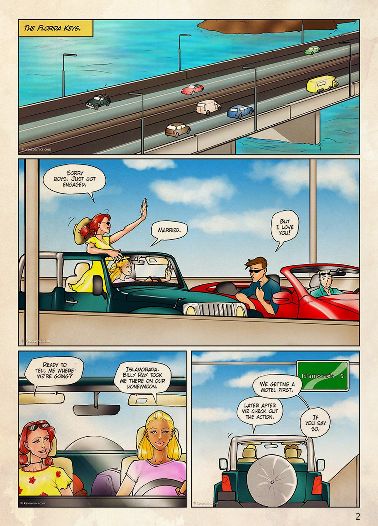 The Flag Girls Get Fucked [KAOS Comics] 1 . The Flag Girls Get Fucked - Chapter 1 [KAOS Comics] – page 3