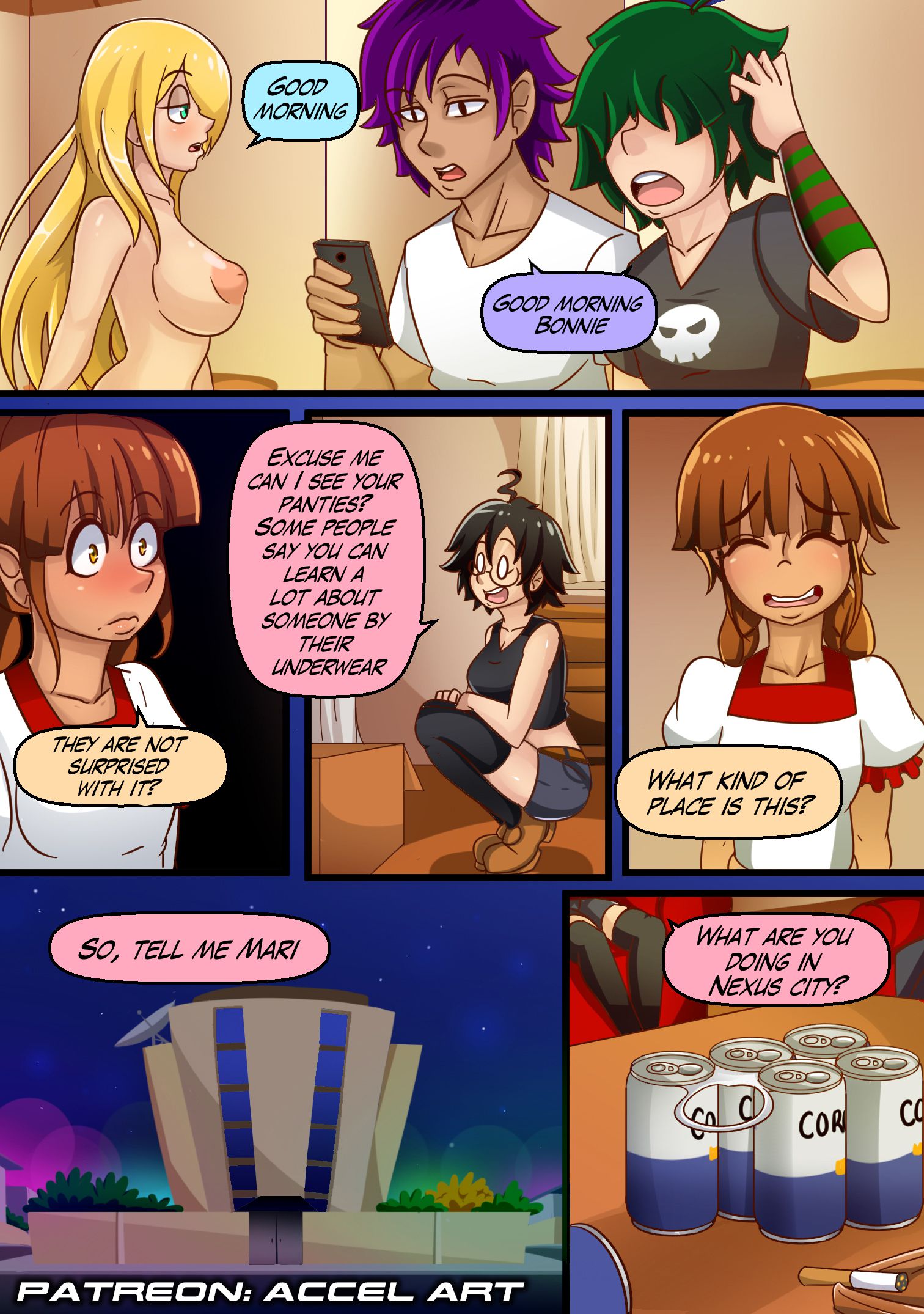 Axi Stories [Accel Art] 1 . Axi Stories - The Exchange Student - Chapter 1 [Accel Art] – page 8