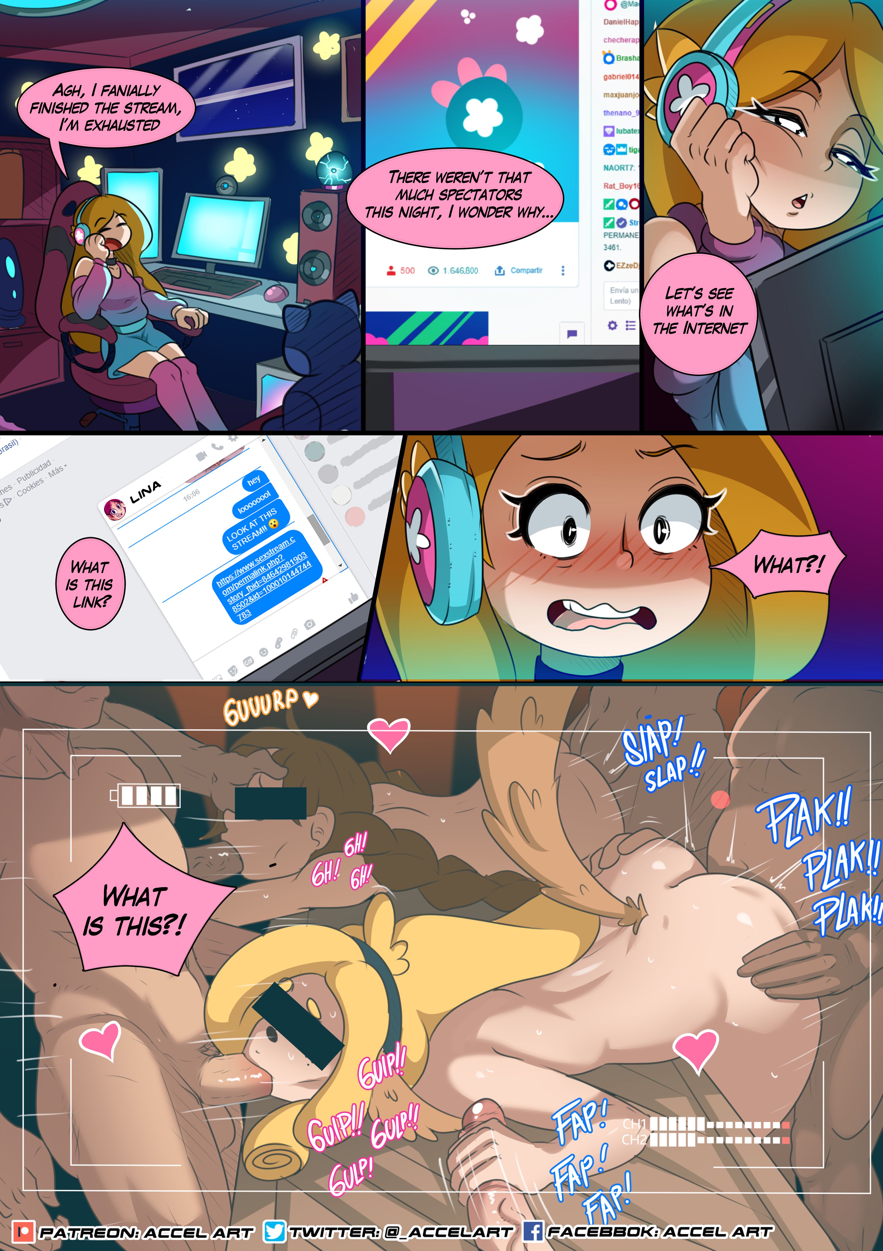 Axi Stories [Accel Art] 3 . Axi Stories - The Sexstream - Chapter 3 [Accel Art] – page 29