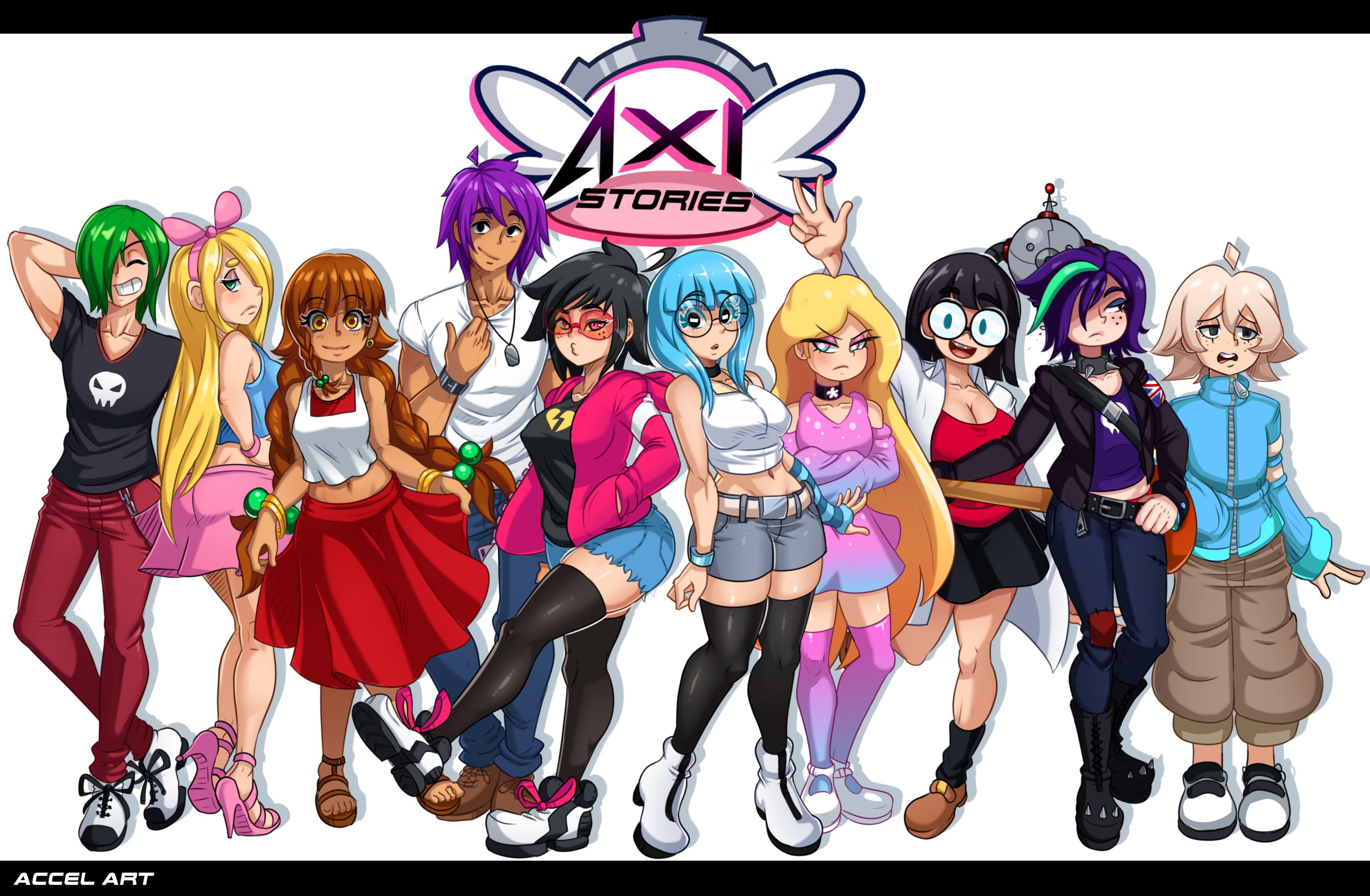 Axi Stories [Accel Art] 3 . Axi Stories - The Sexstream - Chapter 3 [Accel Art] – page 5