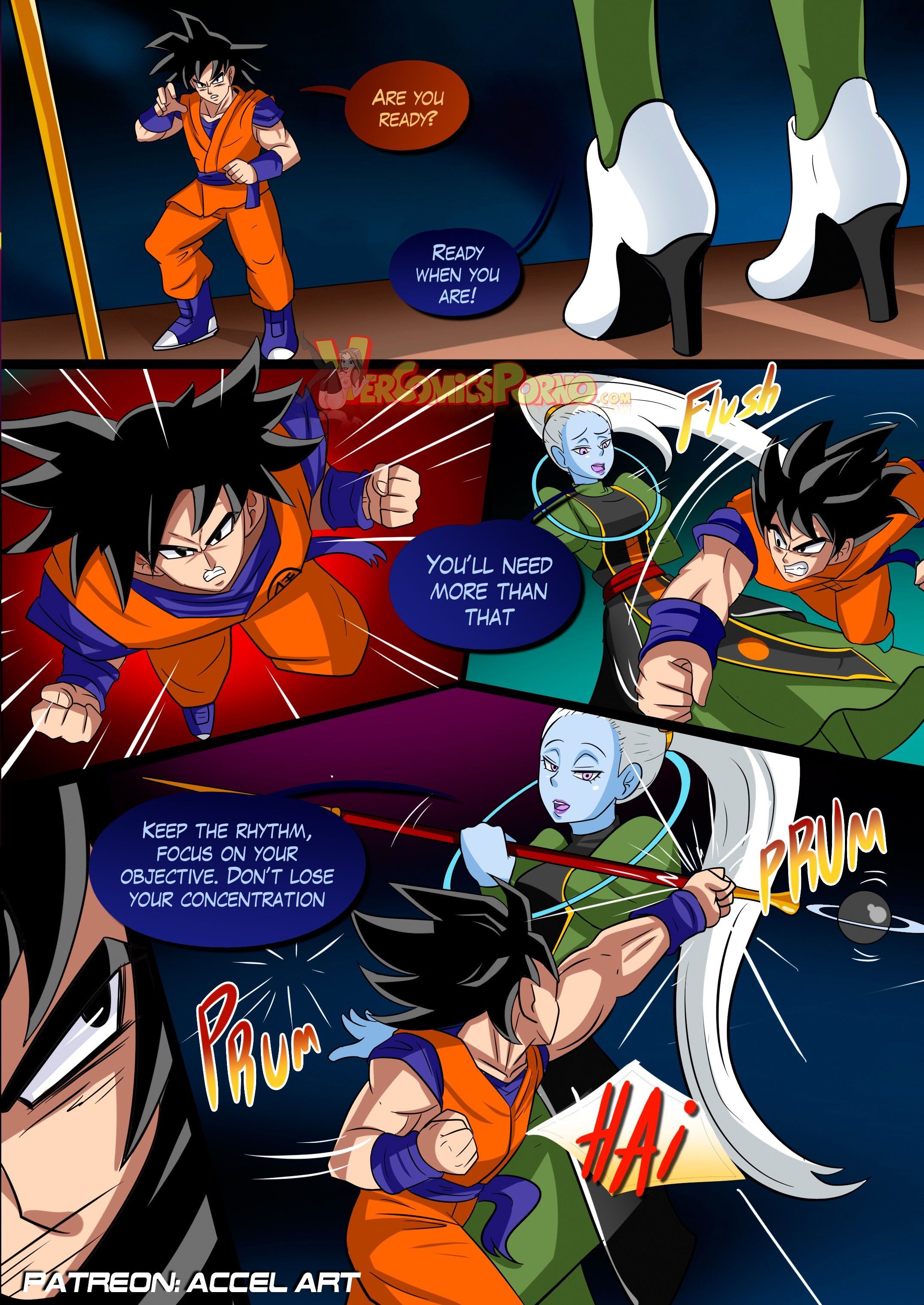 Special Training (Dragon Ball Z) [Accel Art] 1 . Special Training  - Chapter 1 (Dragon Ball Z) [Accel Art] – page 4