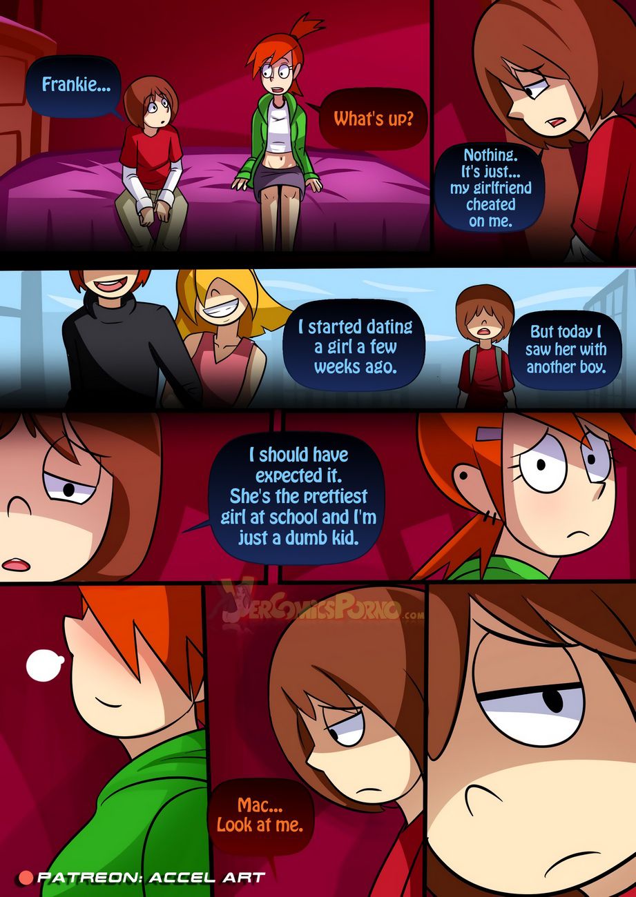 Mac’s First Time (Foster’s Home For Imaginary Friends) [Accel Art] 1 . Mac's First Time - Chapter 1 (Foster's Home For Imaginary Friends) [Accel Art] – page 4