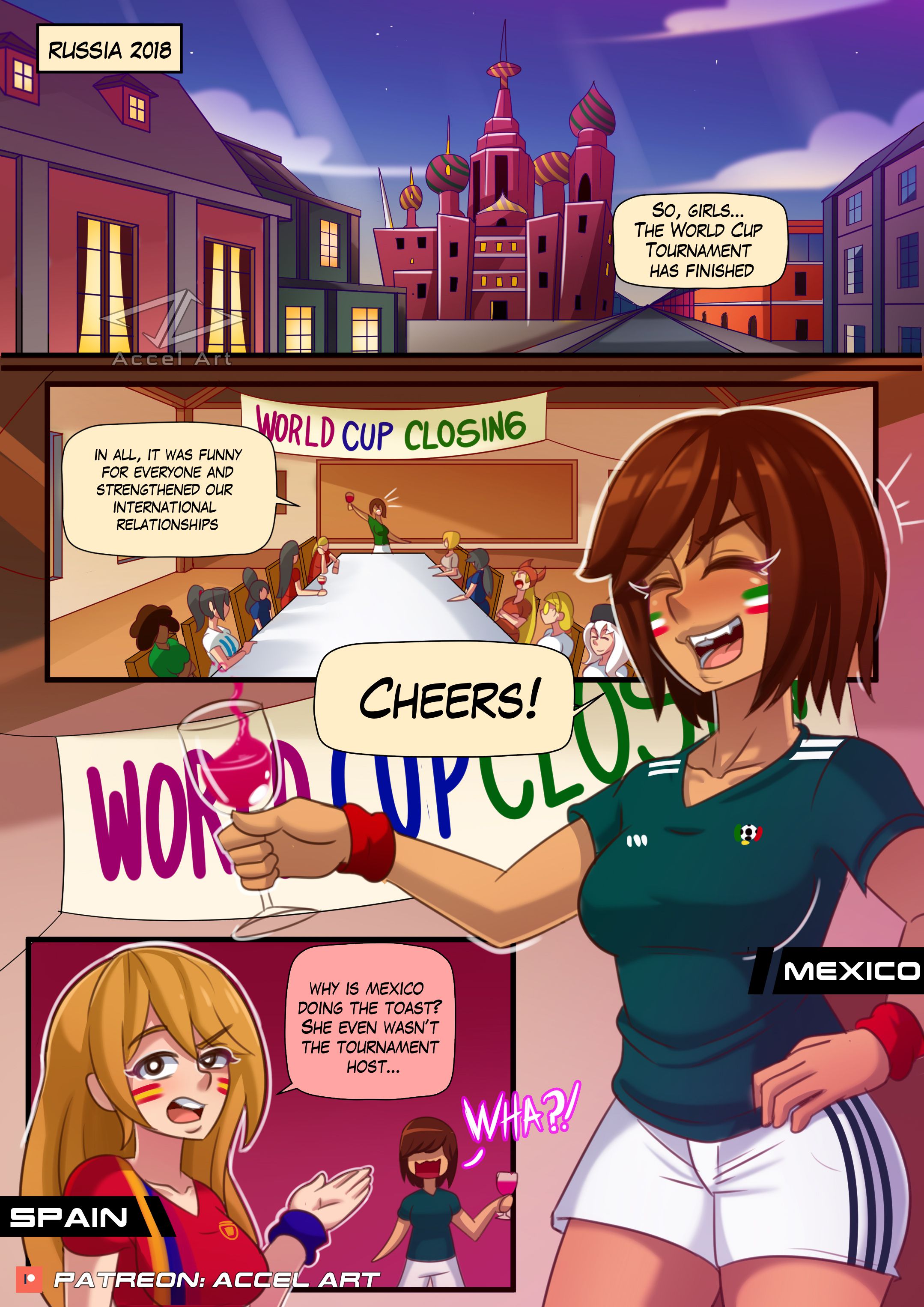 World Cup Girls [Accel Art] 1 . World Cup Girls - Chapter 1 [Accel Art] – page 3