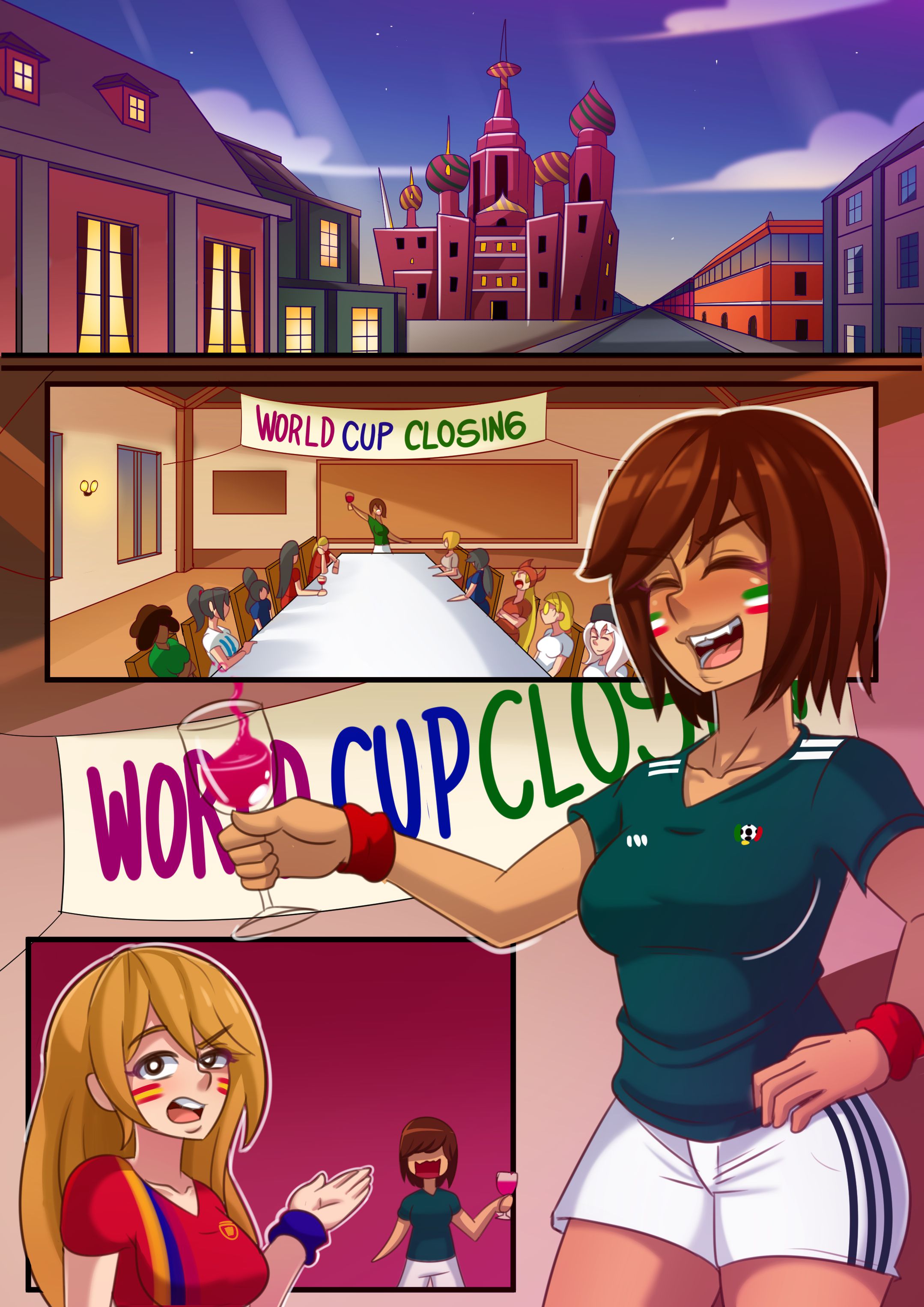 World Cup Girls [Accel Art] 1.5 . World Cup Girls - Chapter 1 - Textless [Accel Art] – page 3