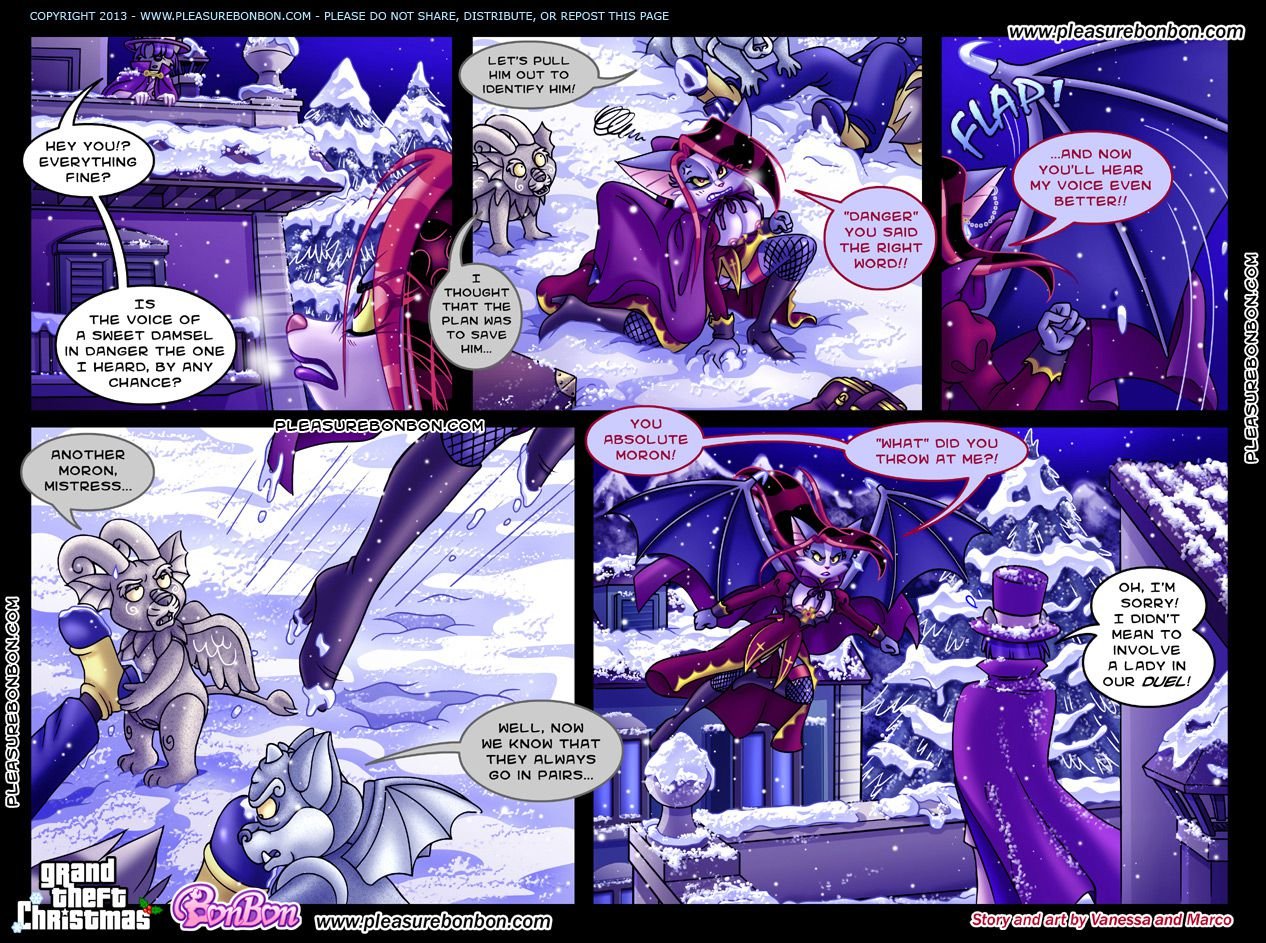 Grand Theft Christmas [PleasureBonBon] 1 . Grand Theft Christmas - Chapter 1 [PleasureBonBon] – page 4