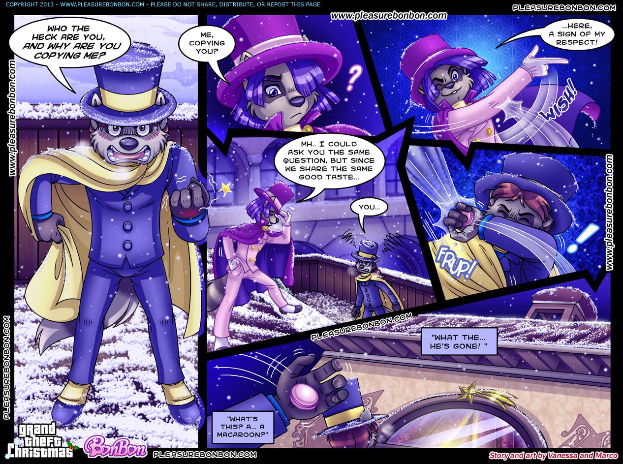 Grand Theft Christmas [PleasureBonBon] 1 . Grand Theft Christmas - Chapter 1 [PleasureBonBon] – page 9