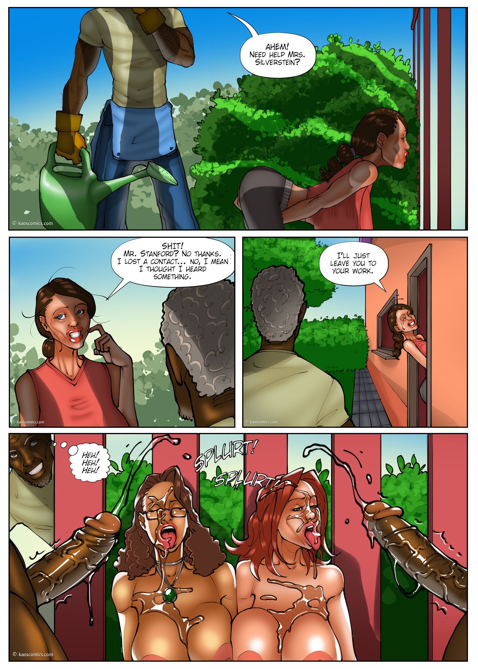 The Wife And The Black Gardeners [KAOS Comics] 3 . The Wife And The Black Gardeners - Chapter 3 [KAOS Comics] – page 14