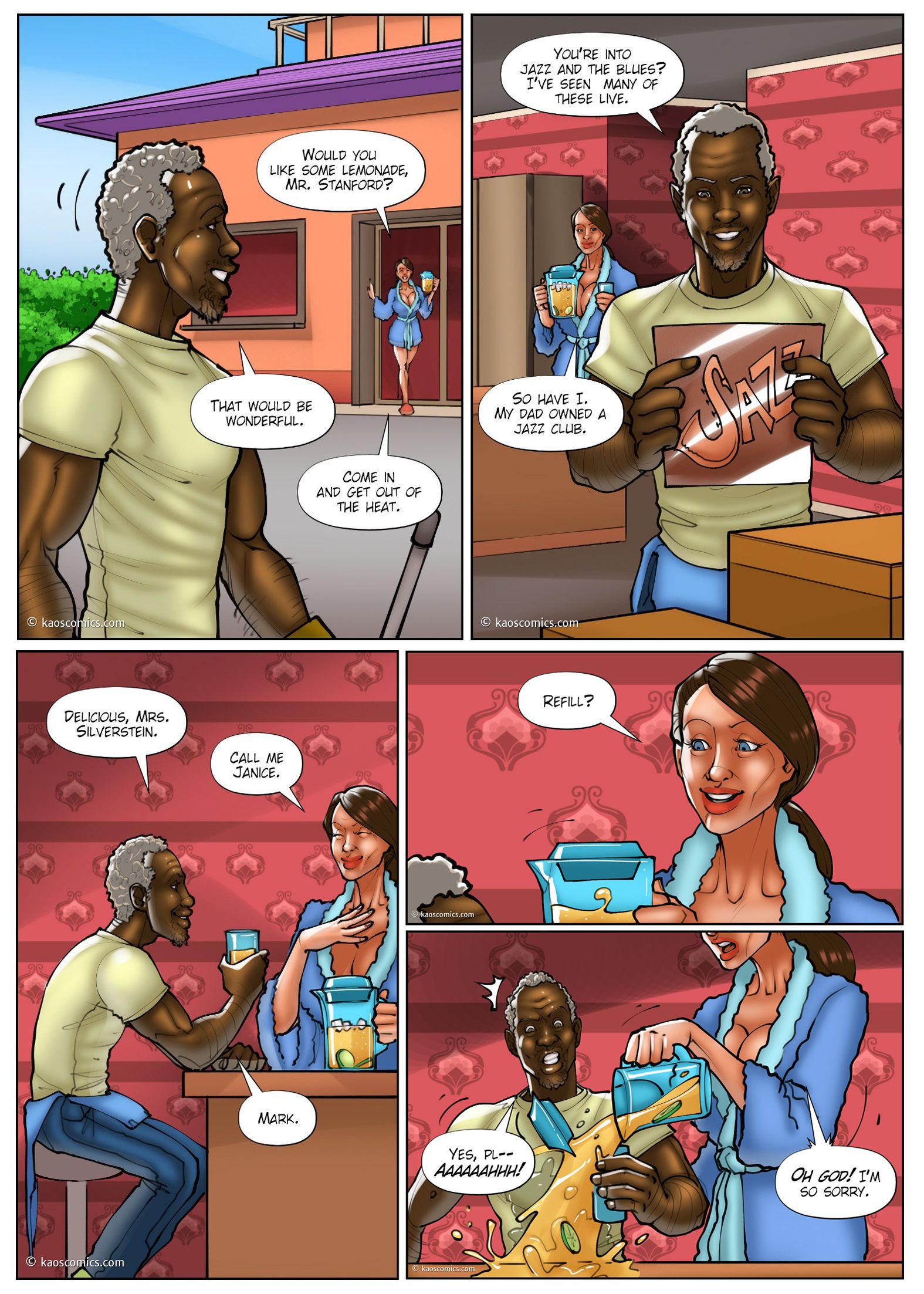 The Wife And The Black Gardeners [KAOS Comics] 3 . The Wife And The Black Gardeners - Chapter 3 [KAOS Comics] – page 16
