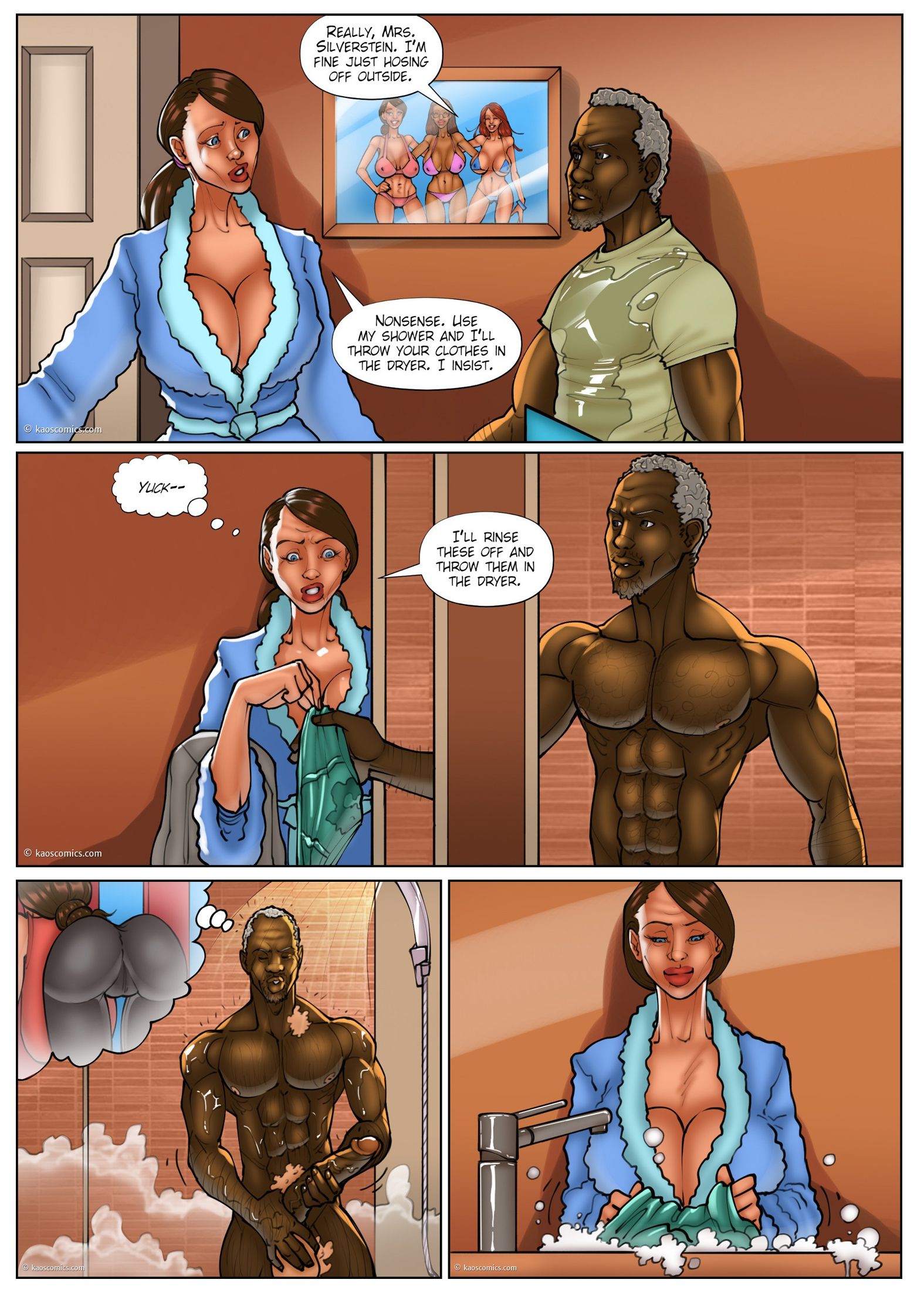 The Wife And The Black Gardeners [KAOS Comics] 3 . The Wife And The Black Gardeners - Chapter 3 [KAOS Comics] – page 17