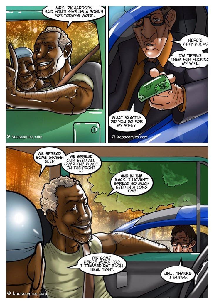 The Wife And The Black Gardeners [KAOS Comics] 1 . The Wife And The Black Gardeners - Chapter 1 [KAOS Comics] – page 39