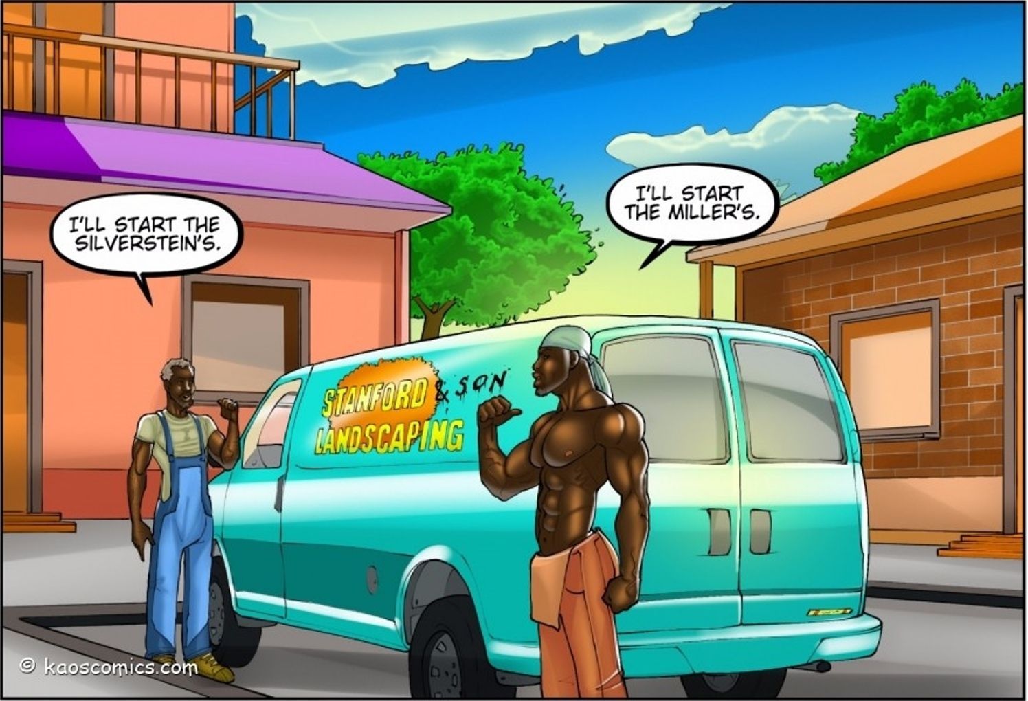 The Wife And The Black Gardeners [KAOS Comics] 2 . The Wife And The Black Gardeners - Chapter 2 [KAOS Comics] – page 16