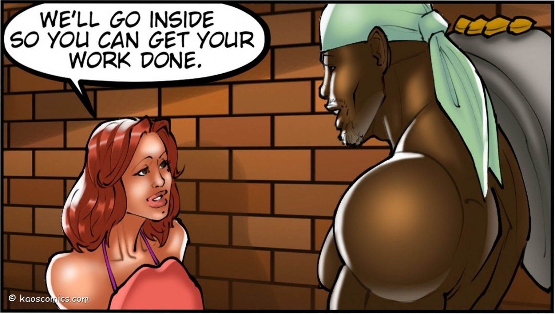 The Wife And The Black Gardeners [KAOS Comics] 2 . The Wife And The Black Gardeners - Chapter 2 [KAOS Comics] – page 21