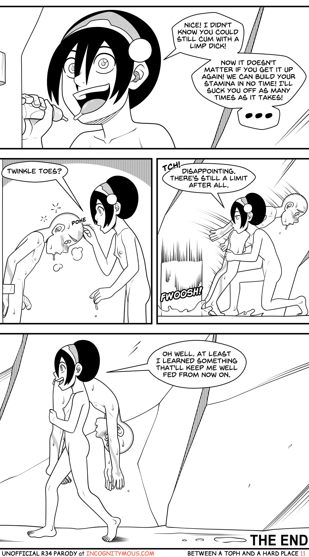 Between A Toph And A Hard Place (Avatar: The Last Airbender) [Incognitymous] 1 . Between A Toph And A Hard Place - Chapter 1 (Avatar: The Last Airbender) [Incognitymous] – page 11
