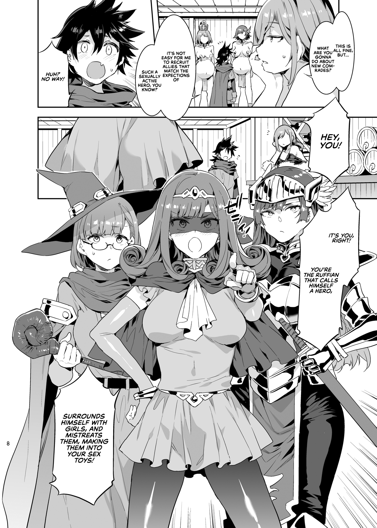 Seiyoku ni Shoujiki Sugiru Shota Yuusha (Dragon Quest) [Mizuryu Kei] 2 . Seiyoku ni Shoujiki Sugiru Shota Yuusha  - Chapter 2 (Dragon Quest) [Mizuryu Kei] – page 9