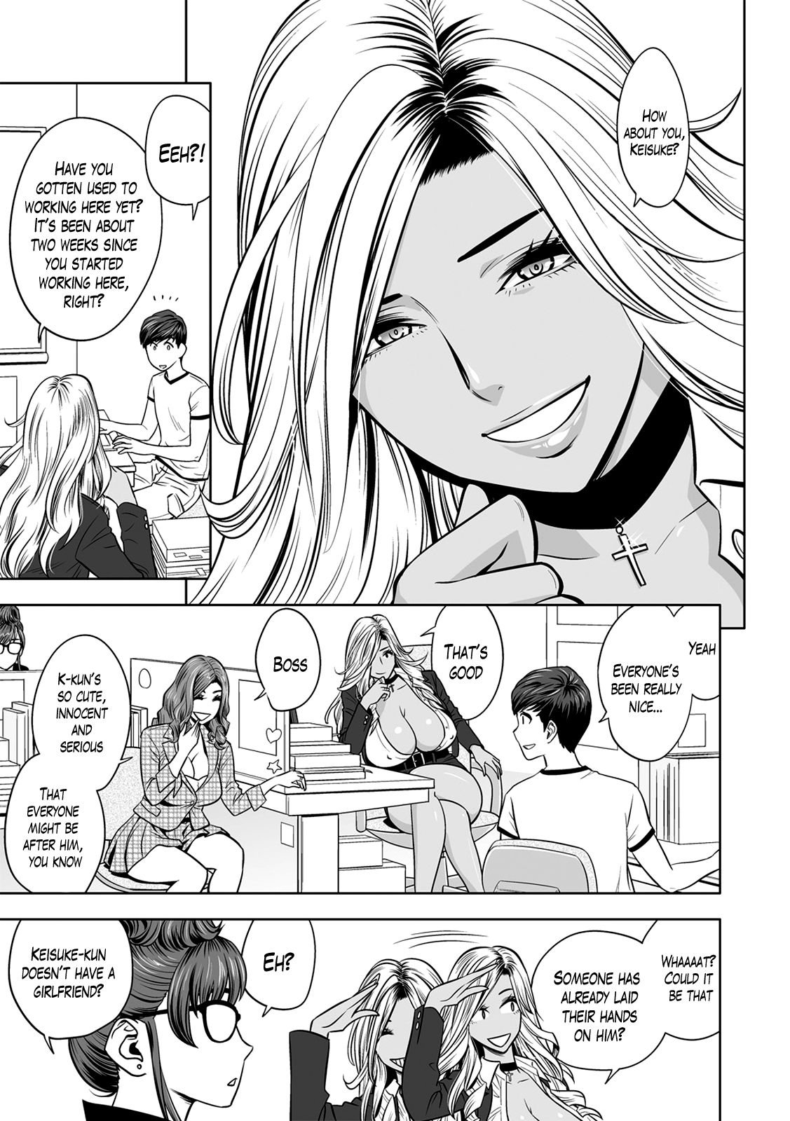 Gal Ane Shachou to Harem Office ~SEX wa Gyoumu ni Fukumimasu ka? [Tatsunami Youtoku] Gal Ane Shachou to Harem Office - [Tatsunami Youtoku] – page 13