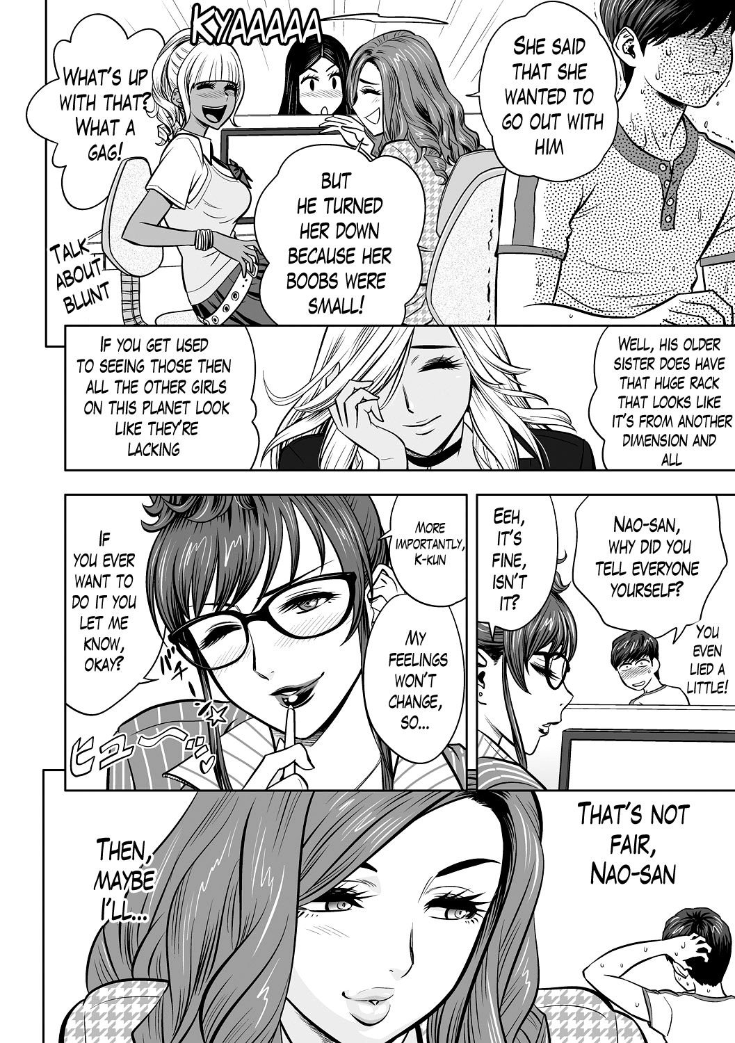 Gal Ane Shachou to Harem Office ~SEX wa Gyoumu ni Fukumimasu ka? [Tatsunami Youtoku] Gal Ane Shachou to Harem Office - [Tatsunami Youtoku] – page 54