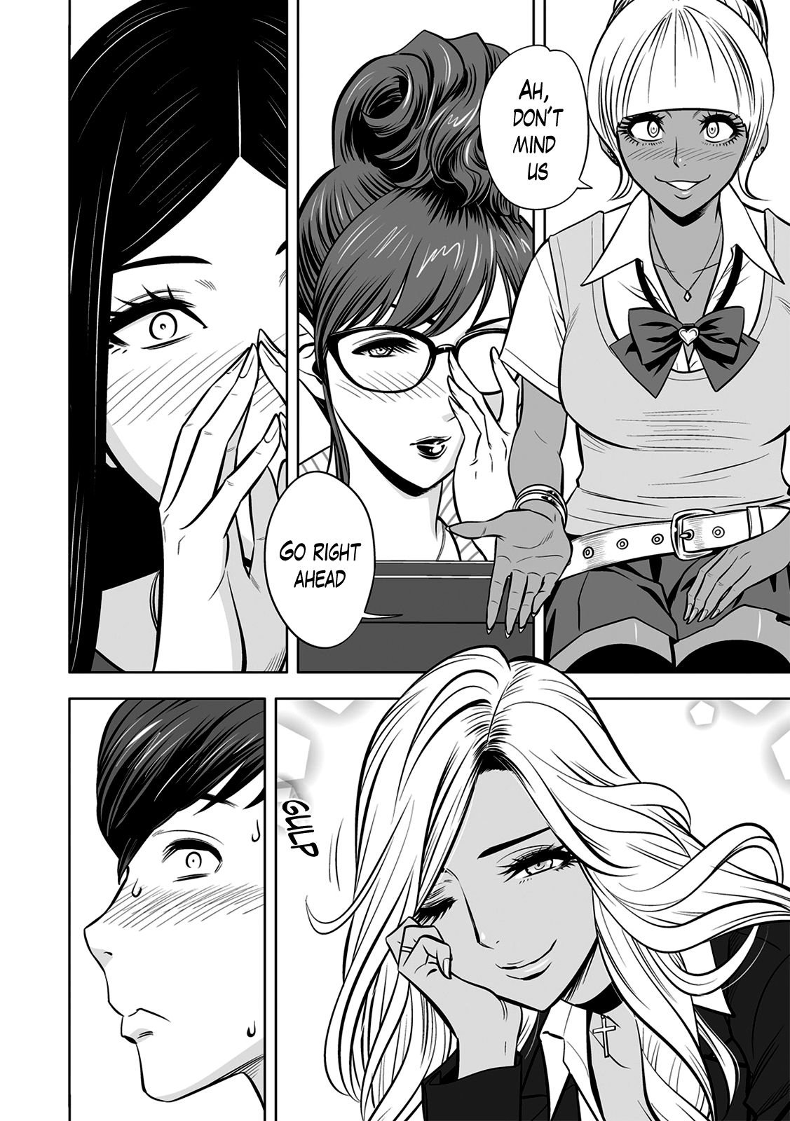 Gal Ane Shachou to Harem Office ~SEX wa Gyoumu ni Fukumimasu ka? [Tatsunami Youtoku] Gal Ane Shachou to Harem Office - [Tatsunami Youtoku] – page 58