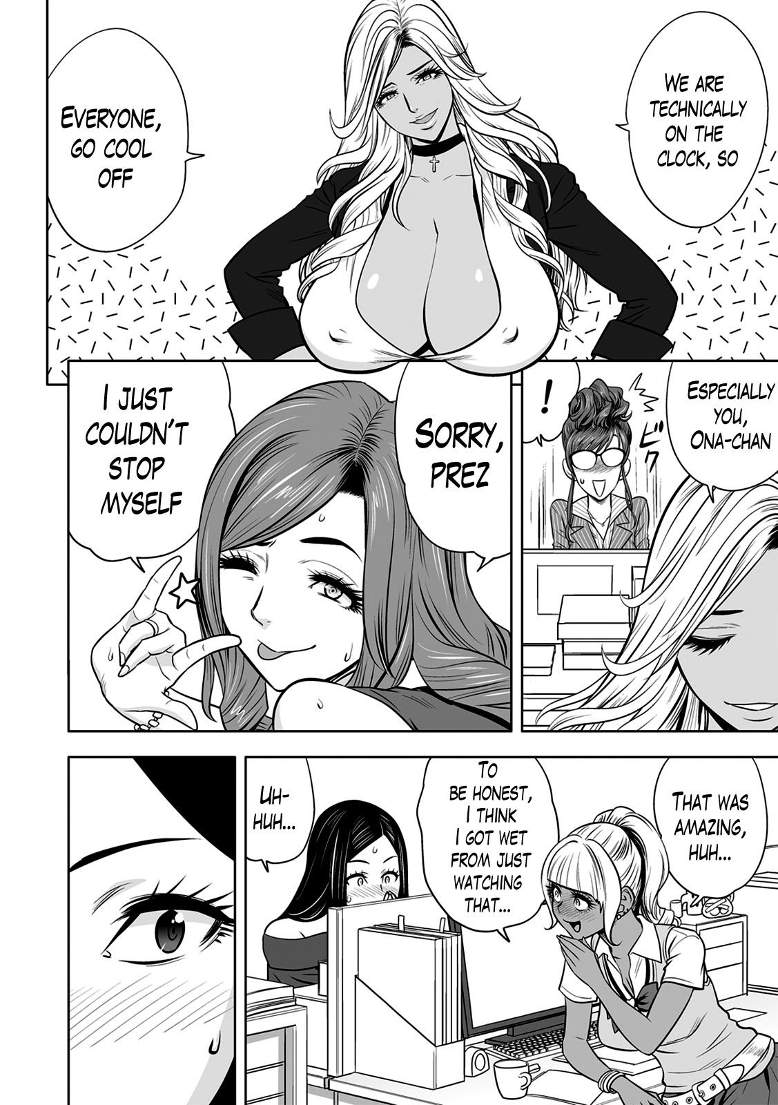 Gal Ane Shachou to Harem Office ~SEX wa Gyoumu ni Fukumimasu ka? [Tatsunami Youtoku] Gal Ane Shachou to Harem Office - [Tatsunami Youtoku] – page 78