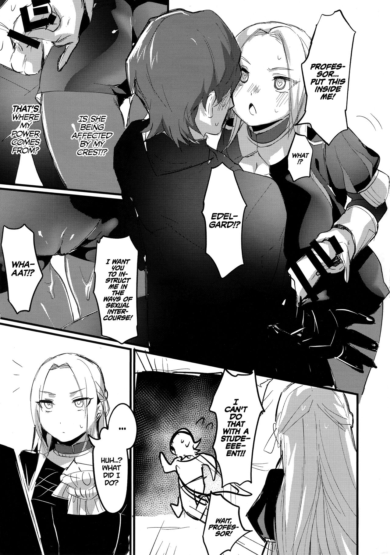 My Crest Makes The House Leader Crazy (Fire Emblem – Three Houses) [Echigoya Takeru] 1 . My Crest Makes The House Leader Crazy - Chapter 1 (Fire Emblem - Three Houses) [Echigoya Takeru] – page 7