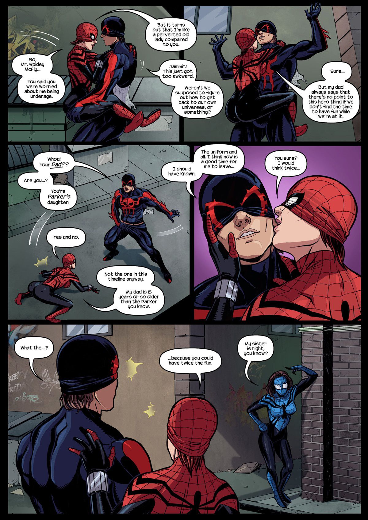 Spider-Man 2099 (Spider-Man) [Tracy Scops] 1 . Spider-Man 2099 - Chapter 1 (Spider-Man) [Tracy Scops] – page 5