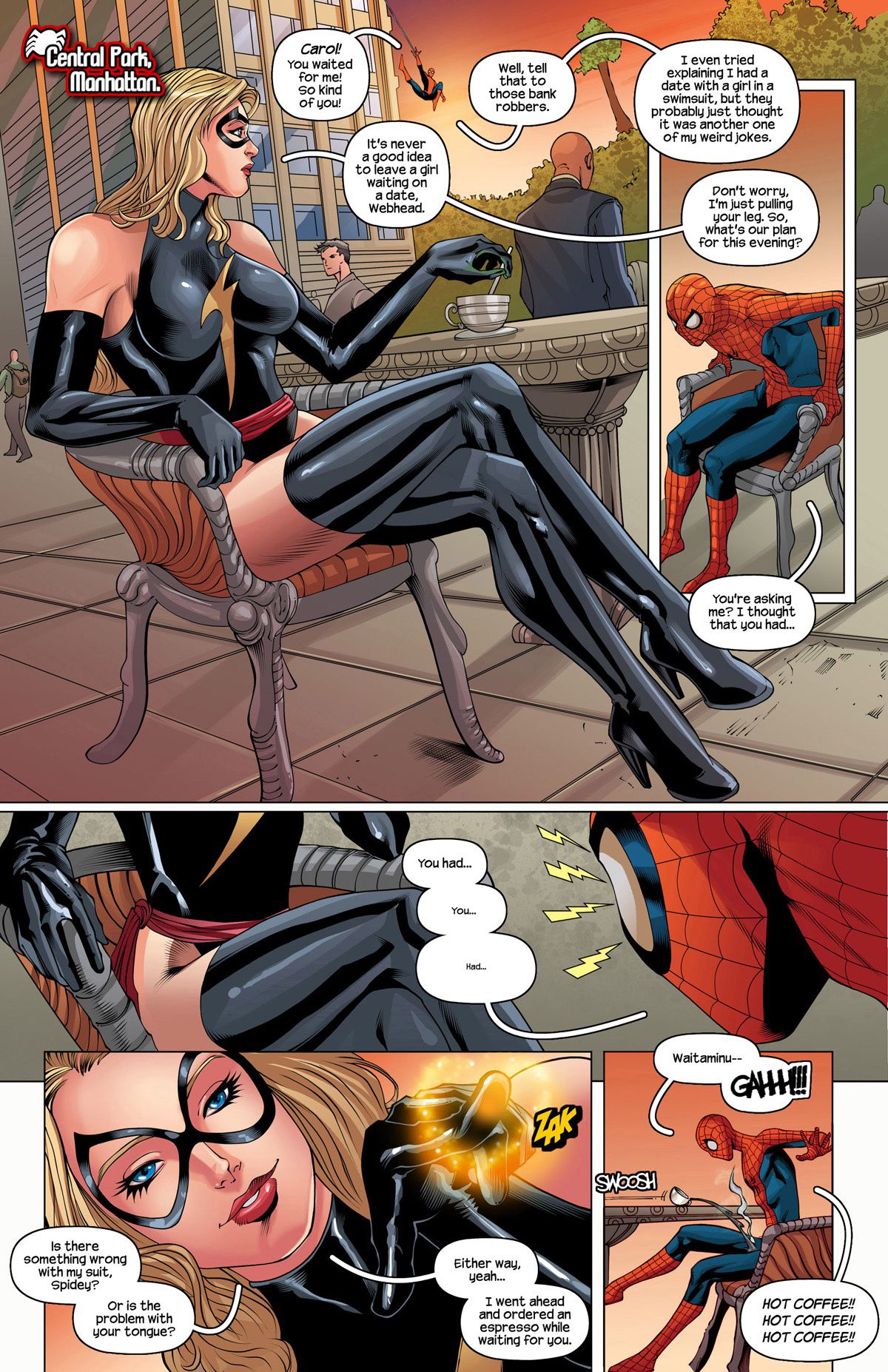 Ms. Marvel (Captain Marvel , Spider-Man) [Tracy Scops] 1 . Ms. Marvel  - Chapter 1 (Captain Marvel , Spider-Man) [Tracy Scops] – page 3