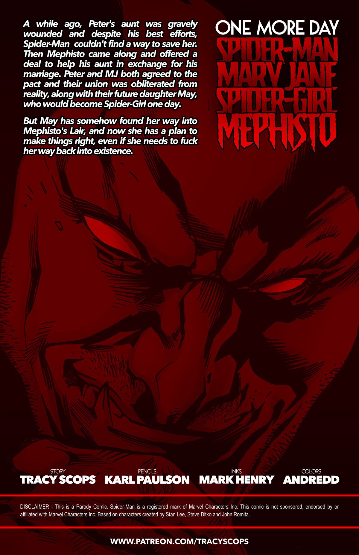 One More Day (Spider-Man) [Tracy Scops] 1 . One More Day  - Chapter 1 (Spider-Man) [Tracy Scops] – page 2