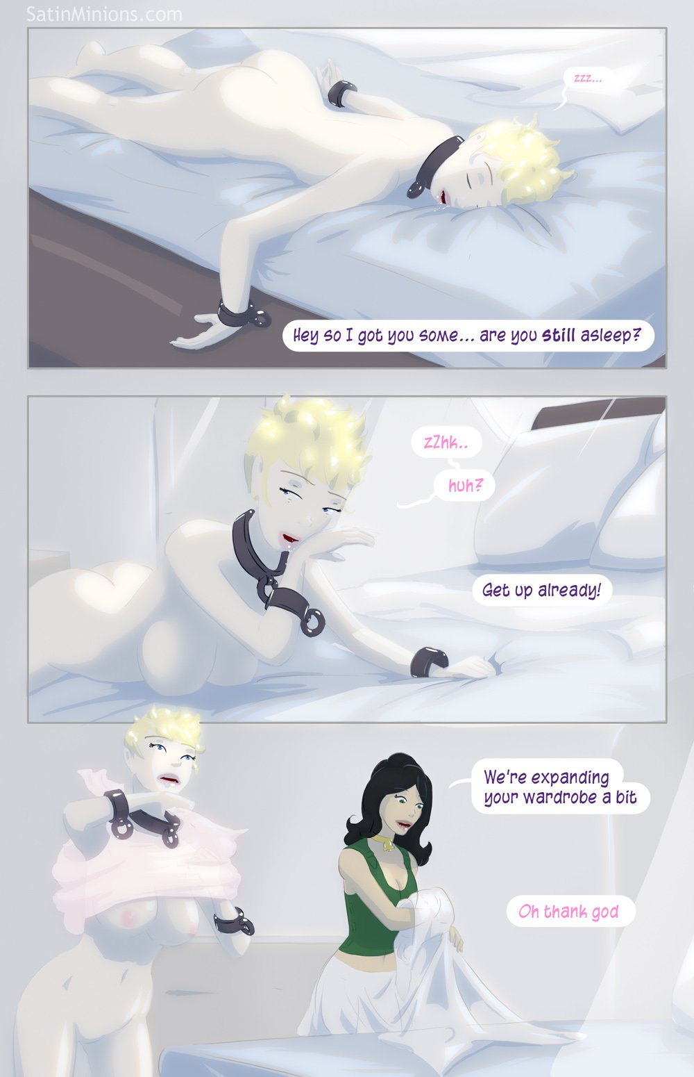 Lighter Chains [SatinMinions] 3 . Lighter Chains - Chapter 3 [SatinMinions] – page 21