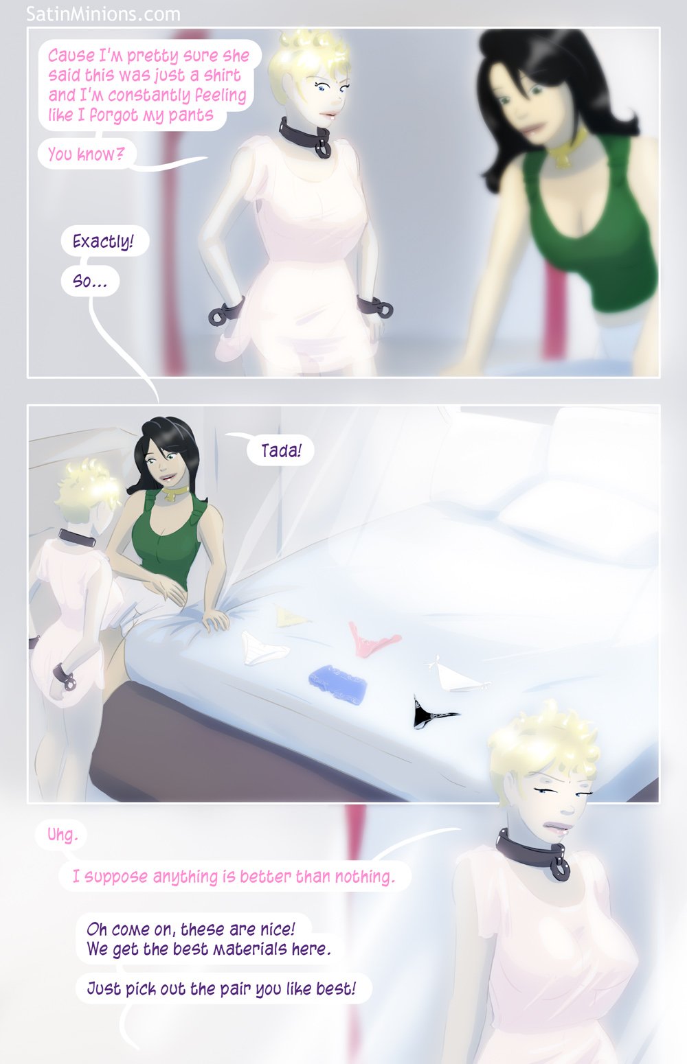 Lighter Chains [SatinMinions] 3 . Lighter Chains - Chapter 3 [SatinMinions] – page 22