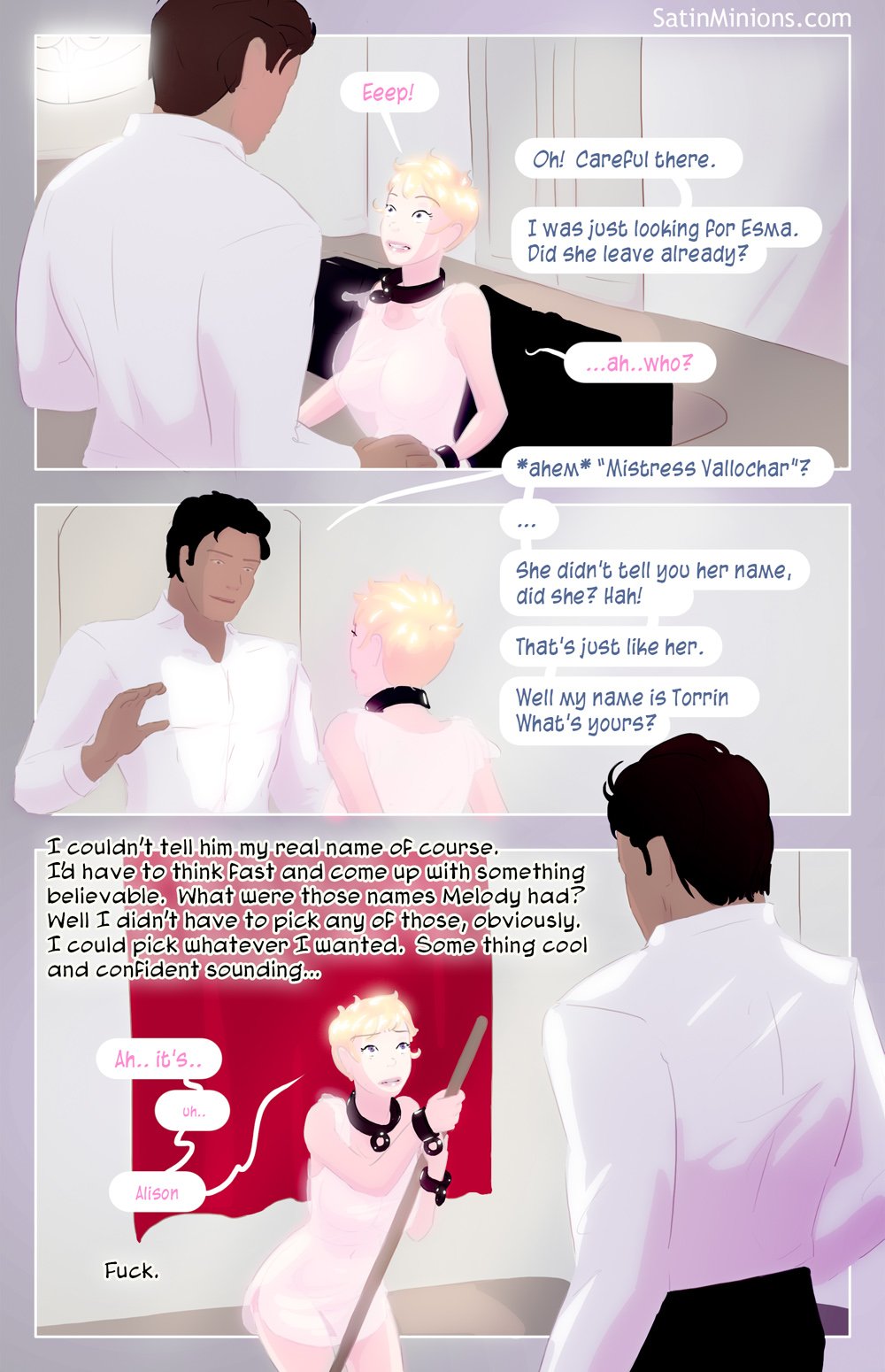 Lighter Chains [SatinMinions] 3 . Lighter Chains - Chapter 3 [SatinMinions] – page 8