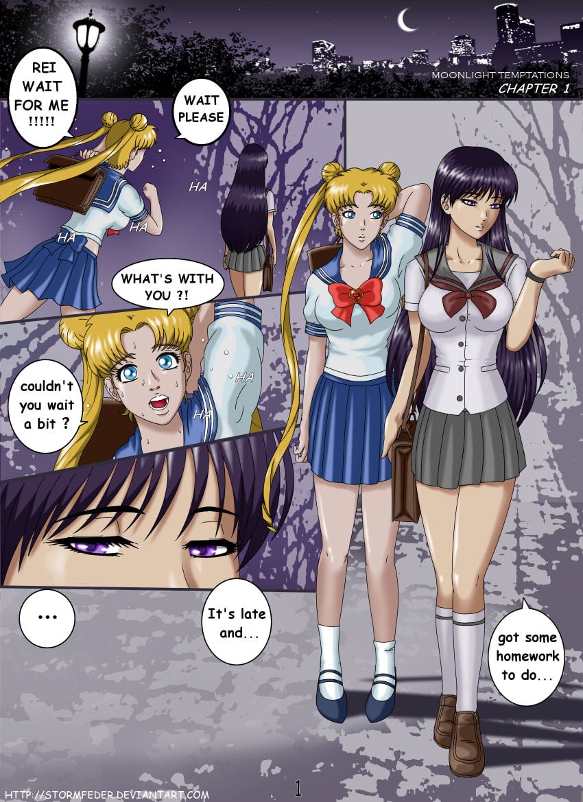 Moonlight Temptations (Sailor Moon) [StormFedeR] 1 . Moonlight Temptations - Chapter 1 (Sailor Moon) [StormFedeR] – page 2