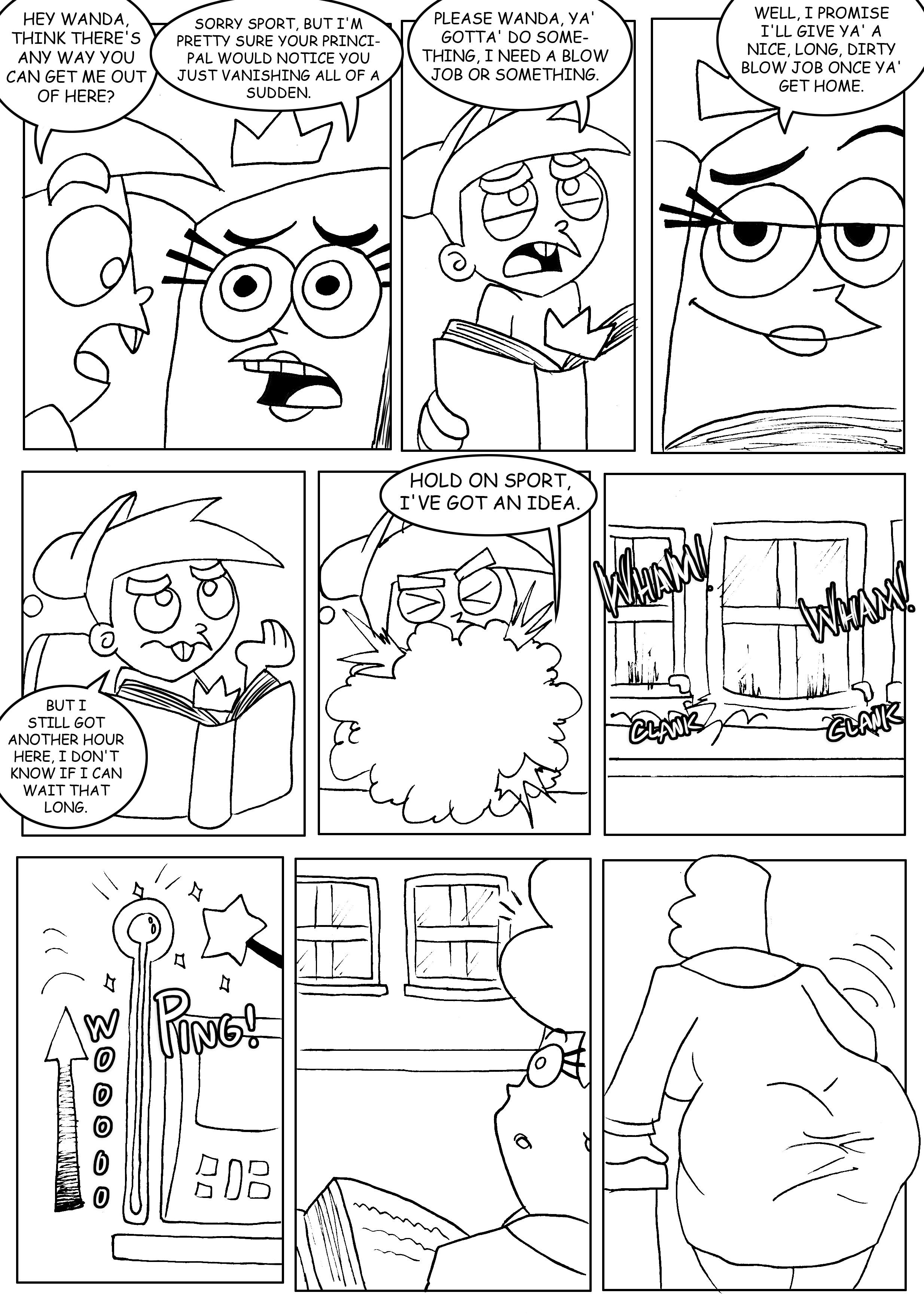 Detention Blue Balls (The Fairly OddParents) [DarkYamatoMan , Grigori] 1 . Detention Blue Balls - Chapter 1 (The Fairly OddParents) [DarkYamatoMan] – page 2