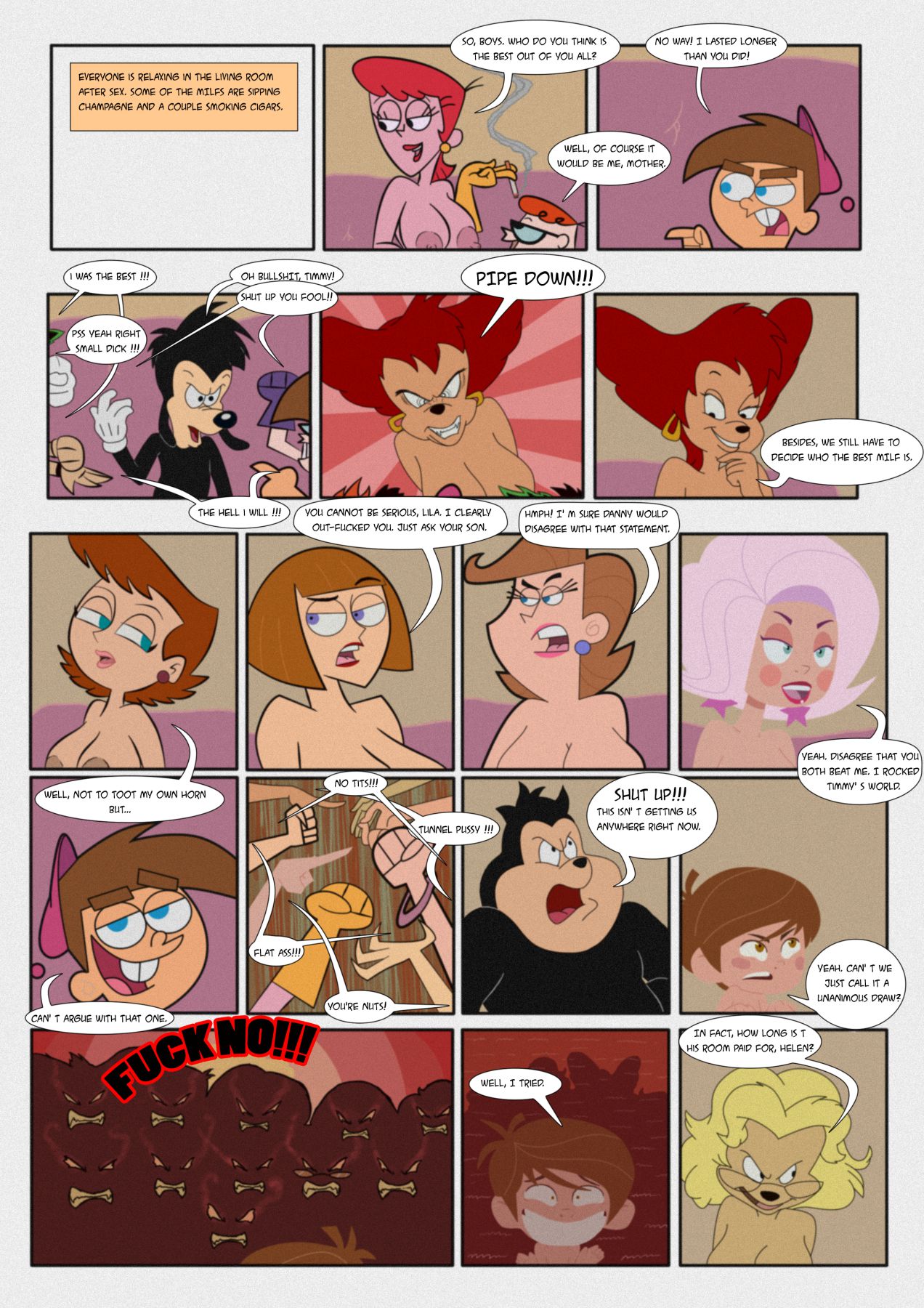 The Maximum Orgy Of MILFs (Various) [Grigori] 1 . The Maximum Orgy Of MILFs - Chapter 1 [Grigori] – page 25