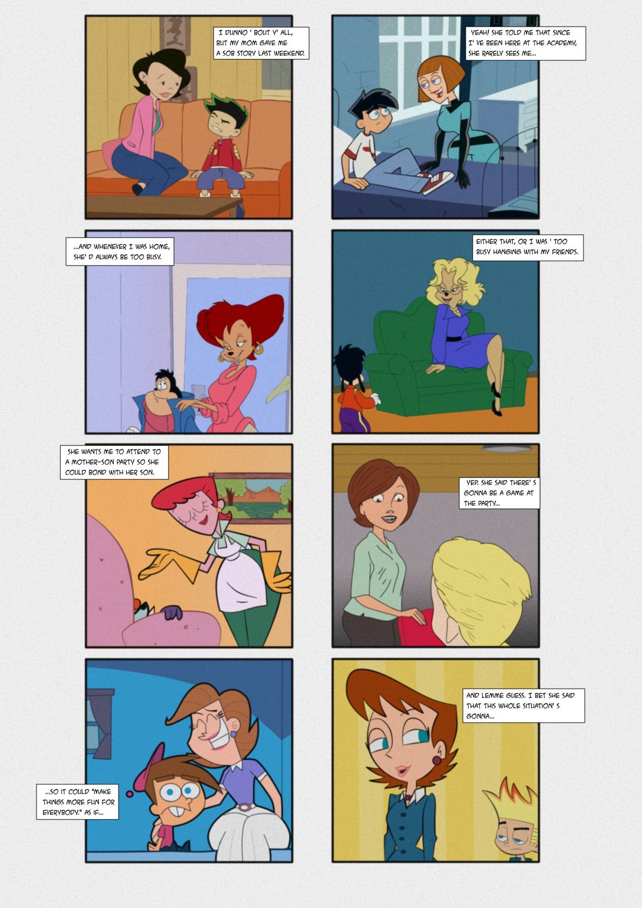 The Maximum Orgy Of MILFs (Various) [Grigori] 1 . The Maximum Orgy Of MILFs - Chapter 1 [Grigori] – page 4