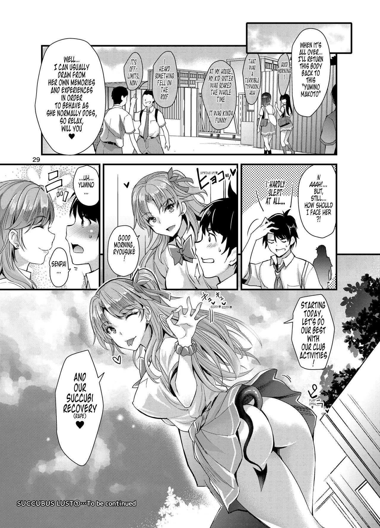 Succubus Lust [Rakujin] 1 . Succubus Lust - Chapter 1 [Rakujin] – page 29