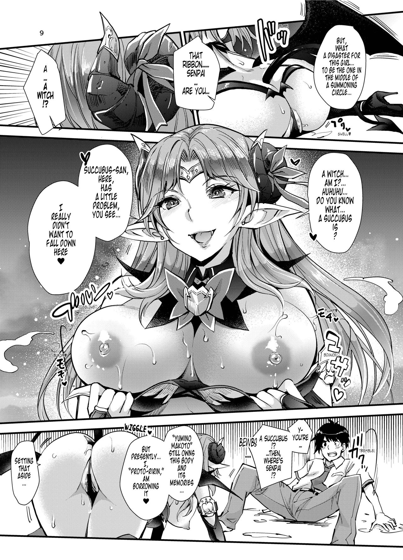 Succubus Lust [Rakujin] 1 . Succubus Lust - Chapter 1 [Rakujin] – page 9