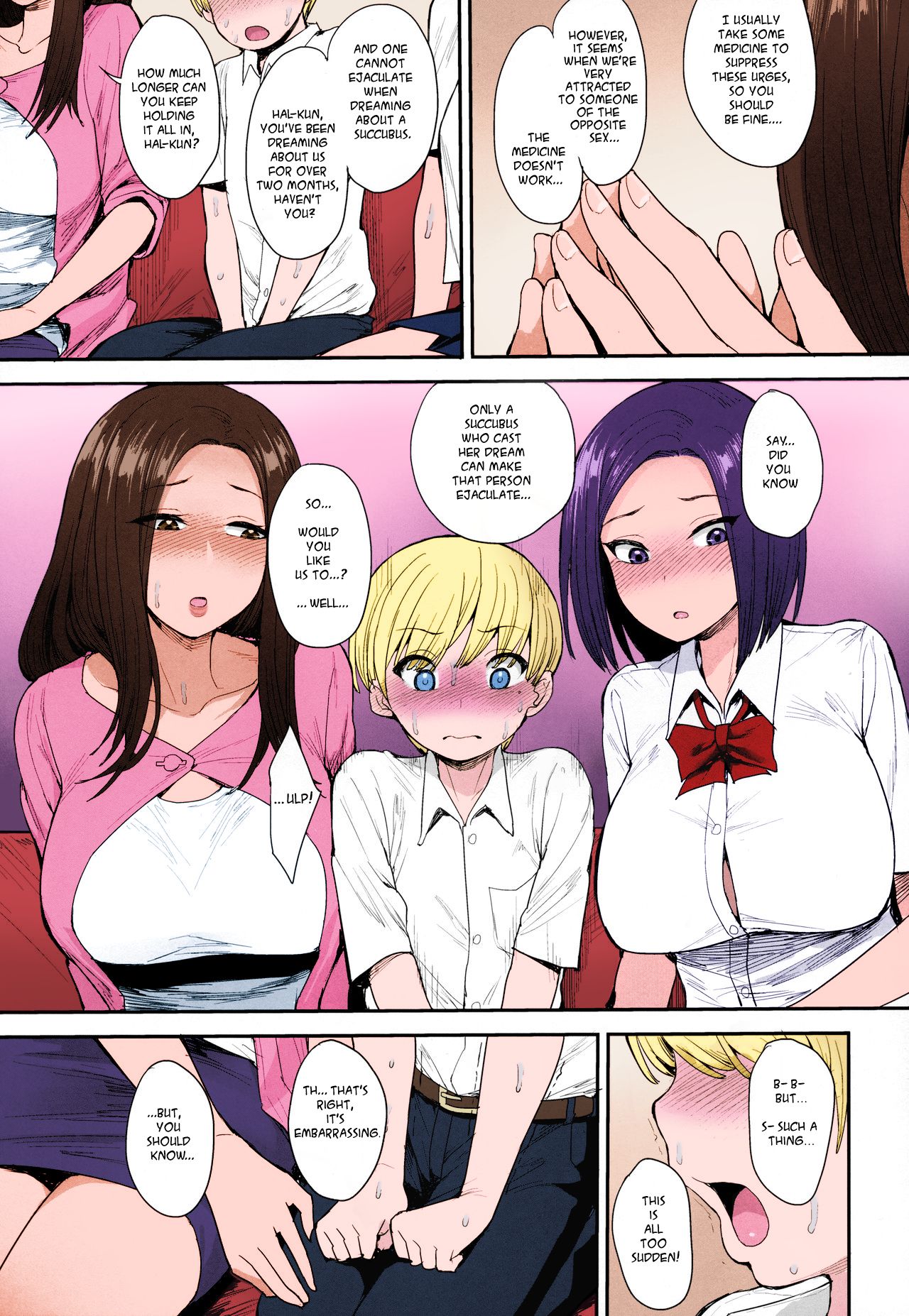 A Succubus’ Neighbor [Unou] 1.5 . A Succubus' Neighbor - Chapter 1 - Colored [Unou] – page 10