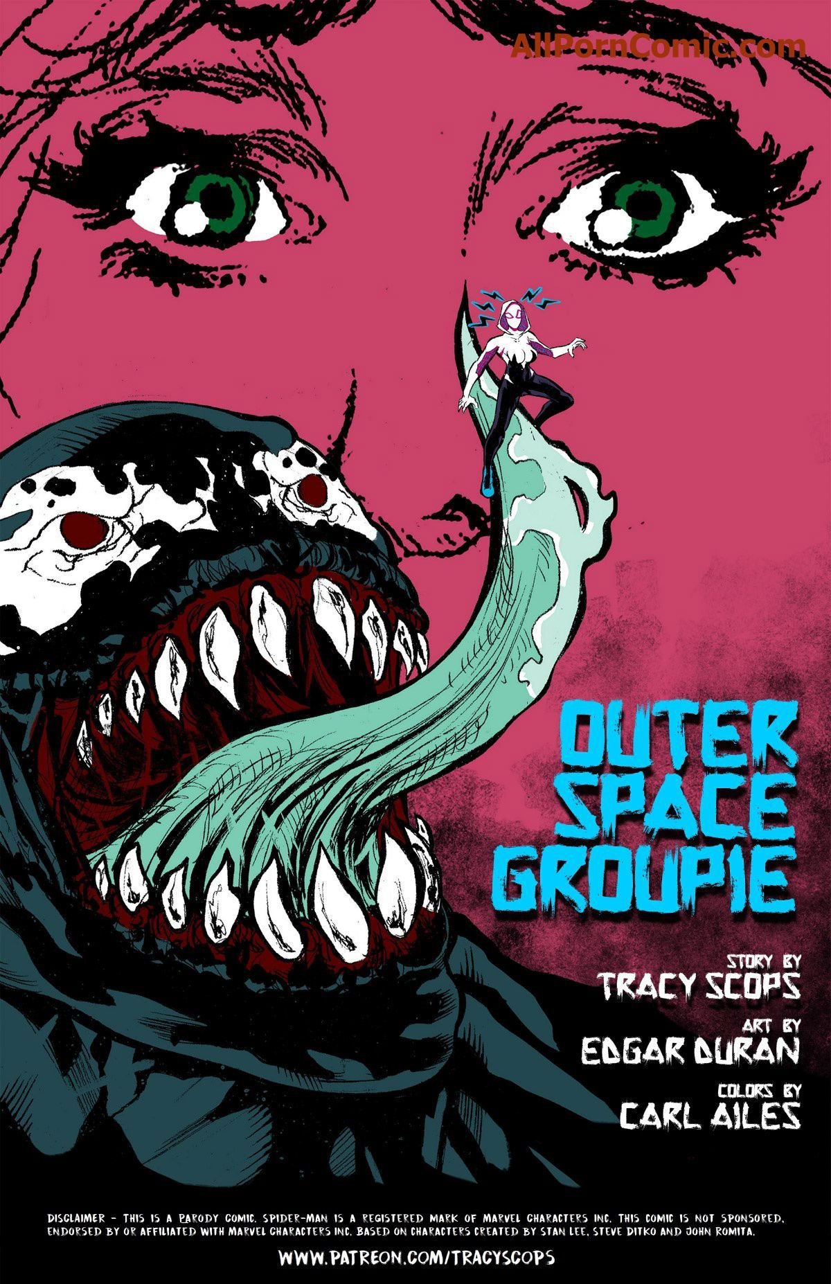 Outerspace Groupie (Spider-Man) [Tracy Scops] 1 . Outerspace Groupie - Chapter 1 (Spider-Man) [Tracy Scops] – page 2