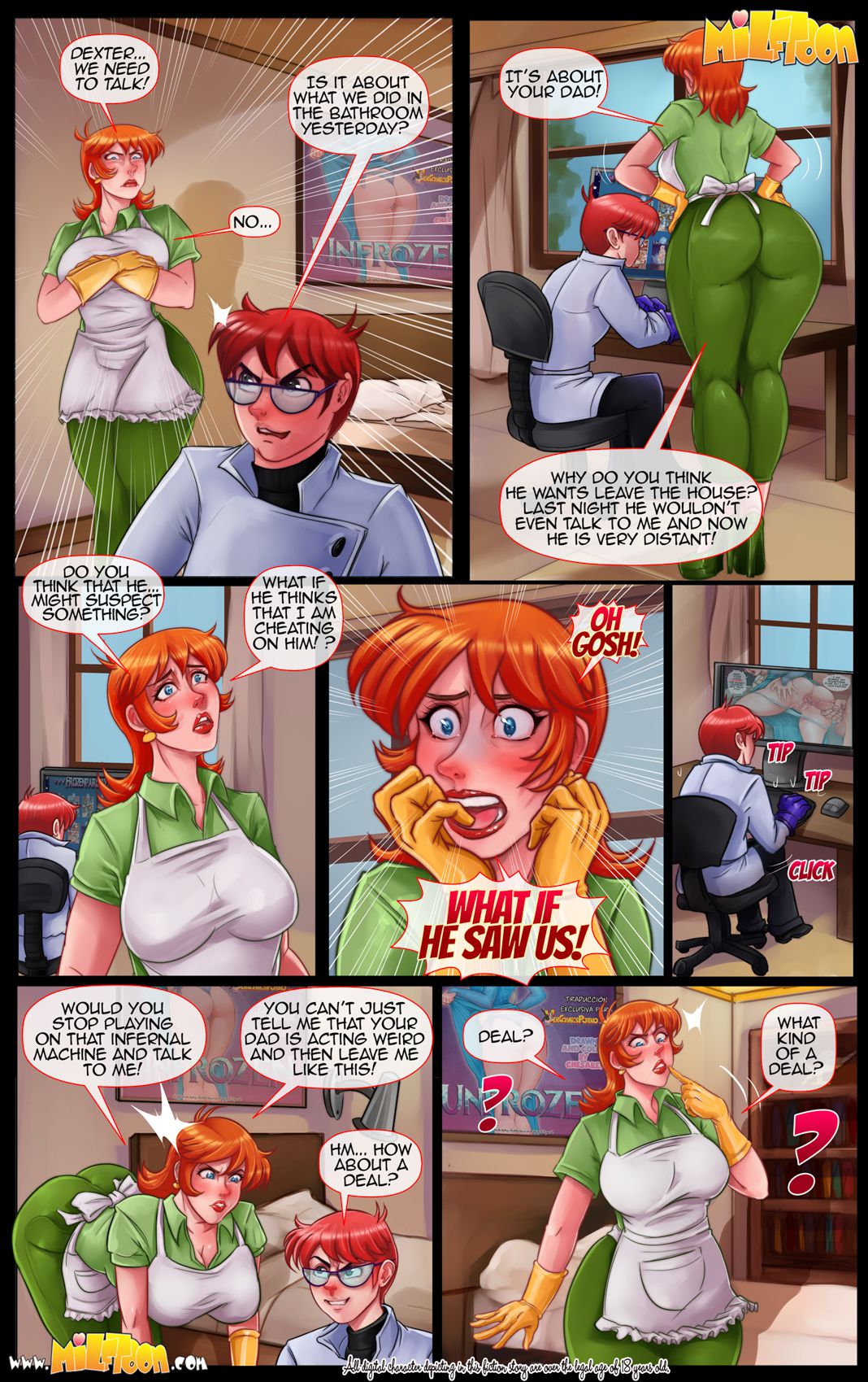 Dexter’s Flab (Dexter’s Laboratory) [MILFToon] 2 . Dexter's Flab - Chapter 2 (Dexter's Laboratory) [MILFToon] – page 3