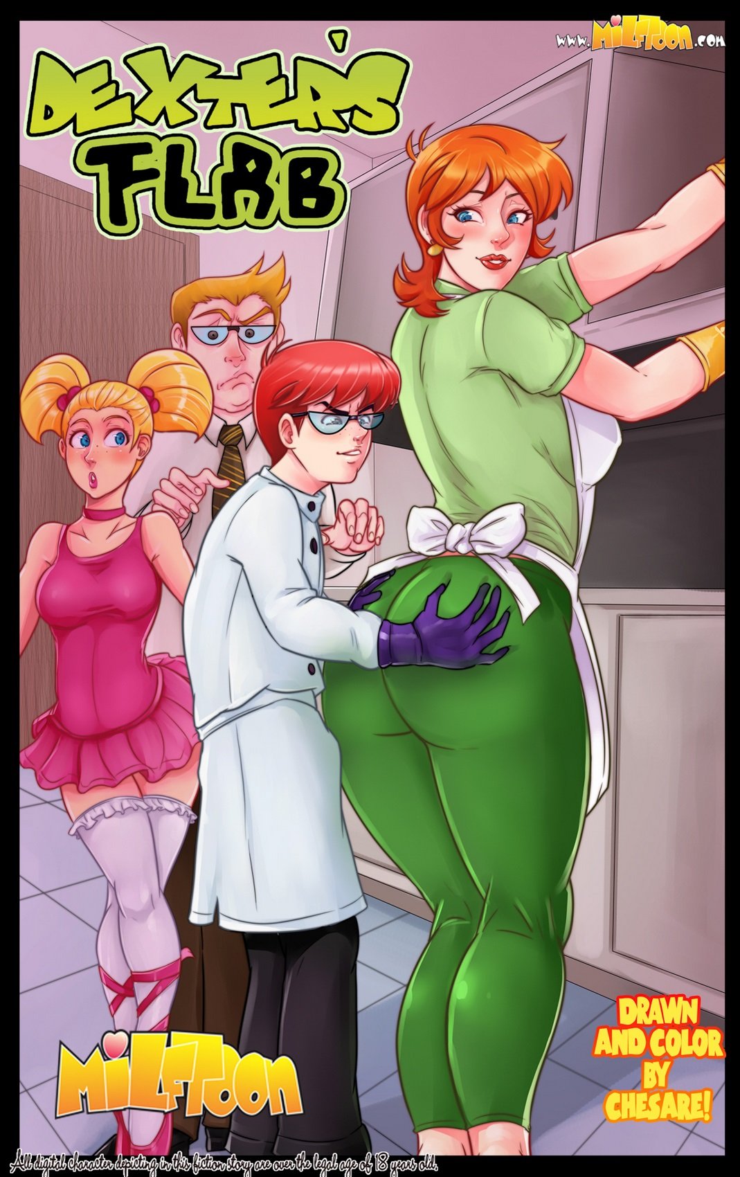 Dexter’s Flab (Dexter’s Laboratory) [MILFToon] 1 . Dexter's Flab - Chapter 1 (Dexter's Laboratory) [MILFToon] – page 1