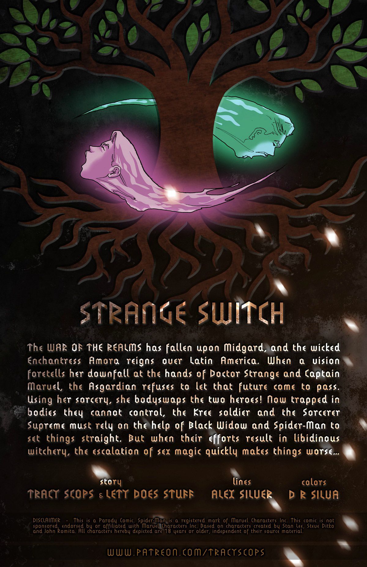 Porn Of The Realms – Strange Witch (Spider-Man , The Avengers) [Tracy Scops] 1 . Porn Of The Realms - Strange Witch  - Chapter 1 (Spider-Man , The Avengers) [Tracy Scops] – page 2