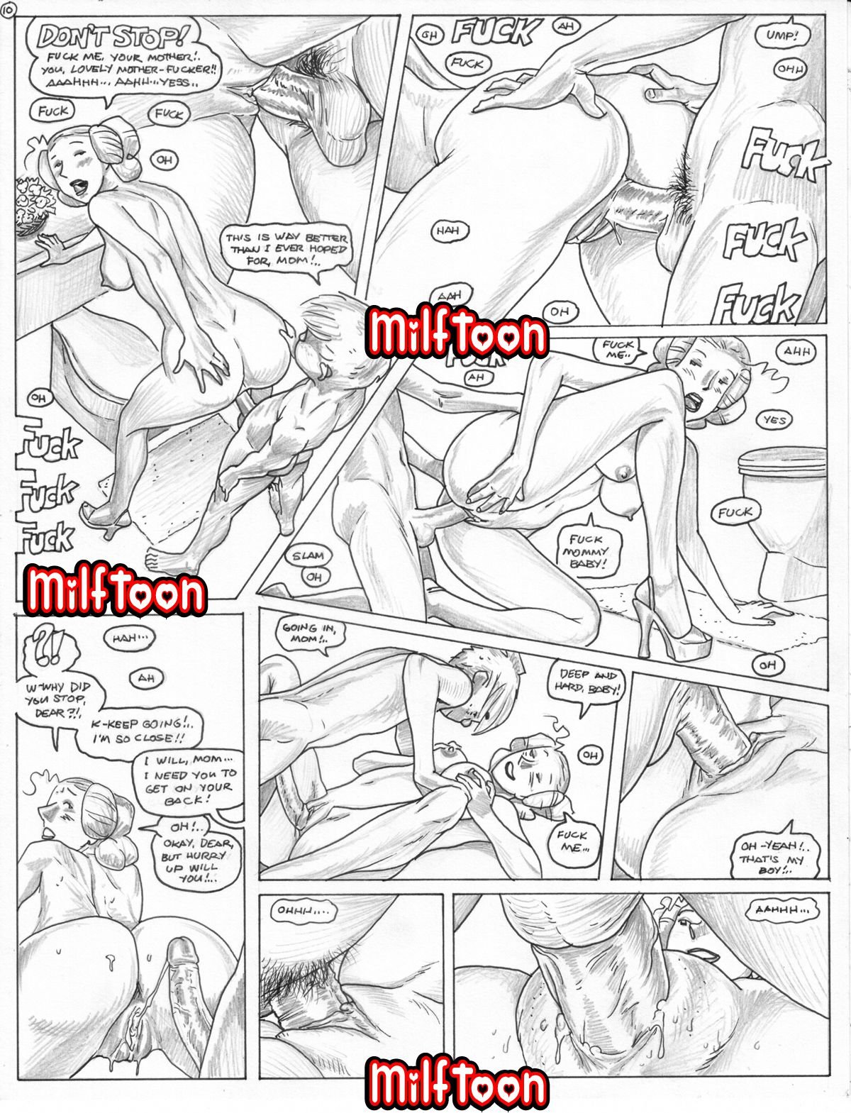 Dennix (Dennis the Menace) [MILFToon] 1 . Dennix - Chapter 1 (Dennis the Menace) [MILFToon] – page 10