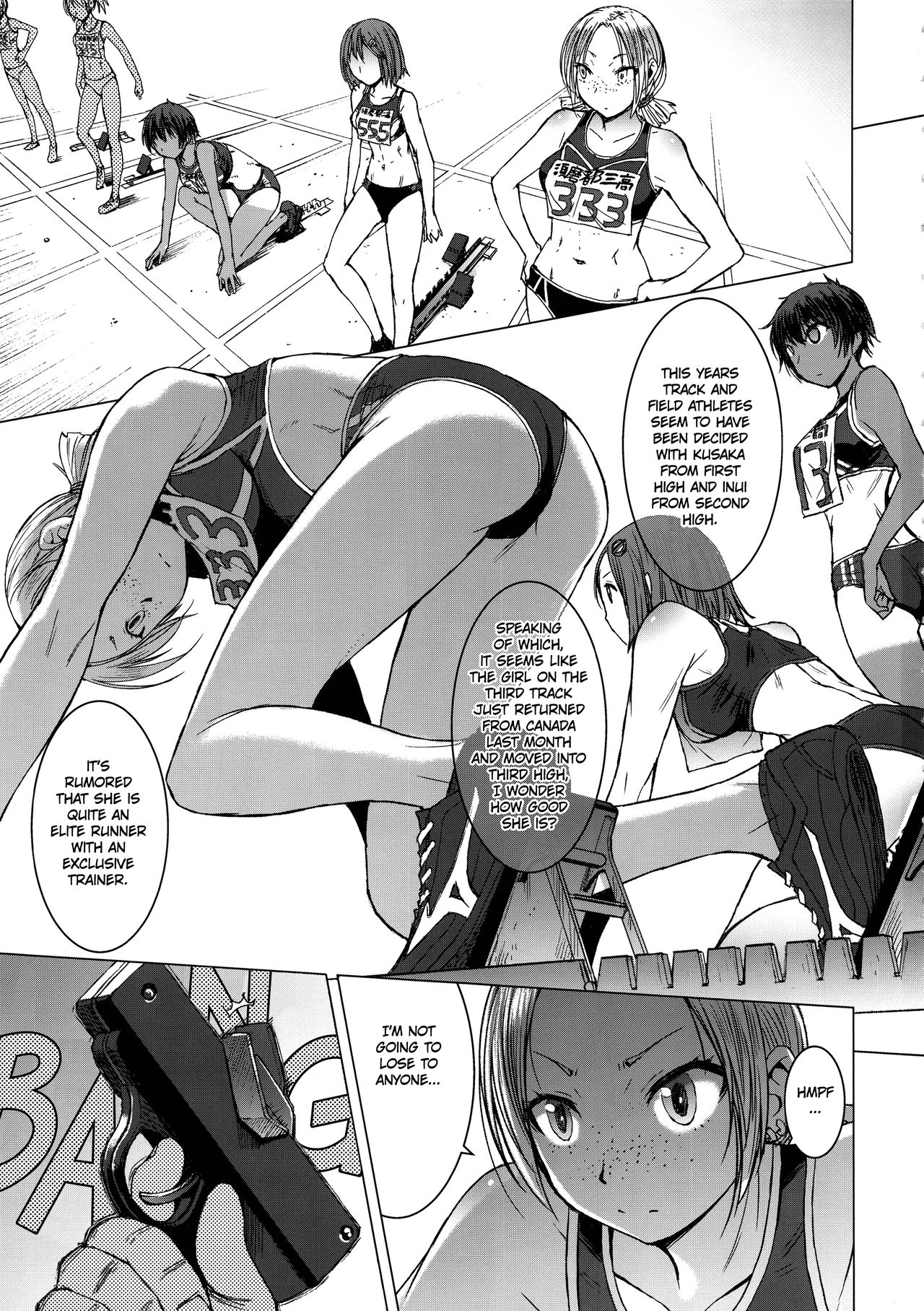 Joshi Rikujou Koubi [Kokuryuugan] 3 . Joshi Rikujou Koubi  - Chapter 3 [Kokuryuugan] – page 2