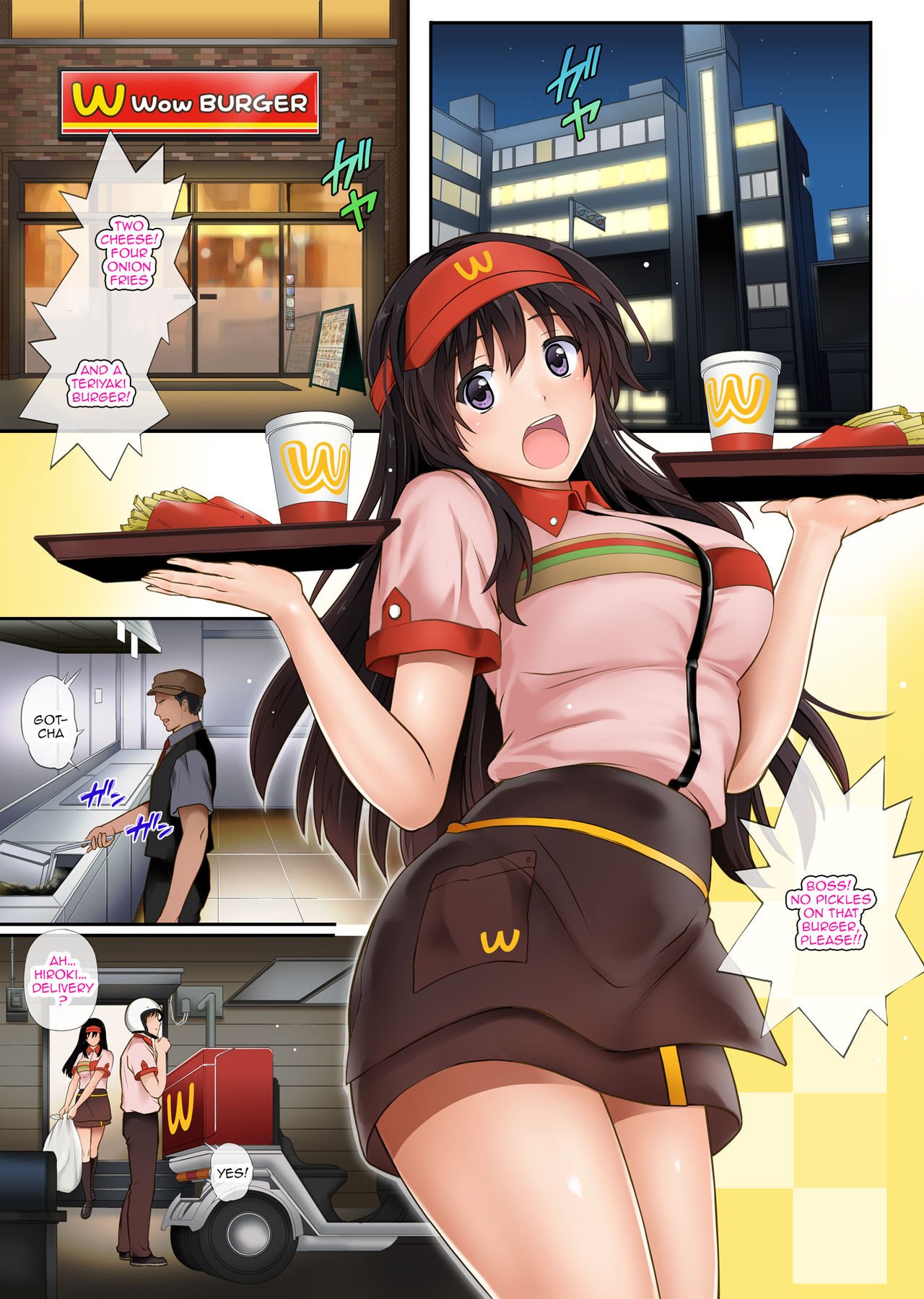Kare to Watashi to Tenchou no Shinya Kinmu [Izumi, Reizei] 1 . Kare to Watashi to Tenchou no Shinya Kinmu - Chapter 1 [Izumi, Reizei] – page 10