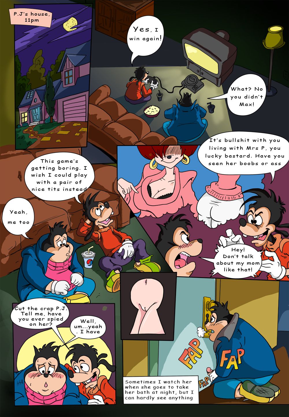 Momma’s Boy (Goof Troop) [Gundam888] 1 . Momma's Boy - Chapter 1 (Goof Troop) [Gundam888] – page 2