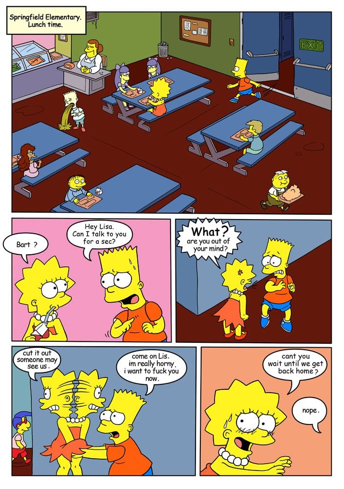 Busted (The Simpsons) [Gundam888] 1 . Busted  - Chapter 1 (The Simpsons) [Gundam888] – page 2