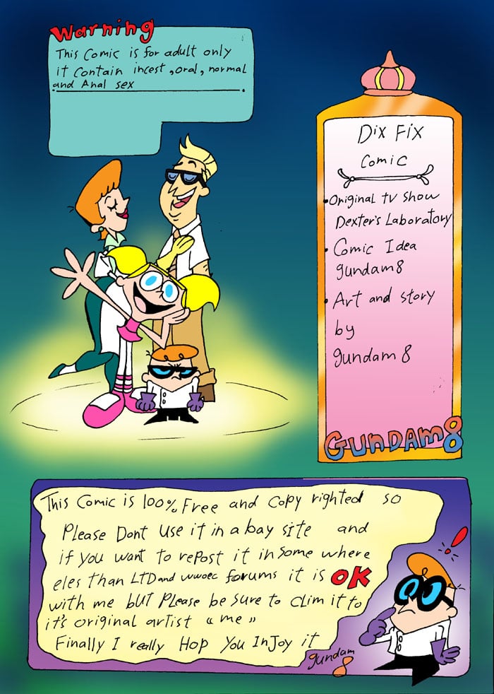 Dex Fix (Dexter’s Laboratory) [Gundam888] 1 . Dex Fix - Chapter 1 (Dexter's Laboratory) [Gundam888] – page 2