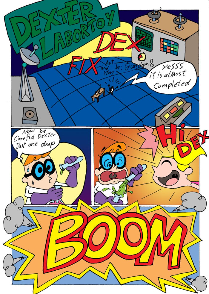 Dex Fix (Dexter’s Laboratory) [Gundam888] 1 . Dex Fix - Chapter 1 (Dexter's Laboratory) [Gundam888] – page 3