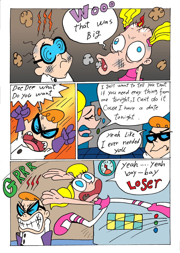 Dex Fix (Dexter’s Laboratory) [Gundam888] 1 . Dex Fix - Chapter 1 (Dexter's Laboratory) [Gundam888] – page 4