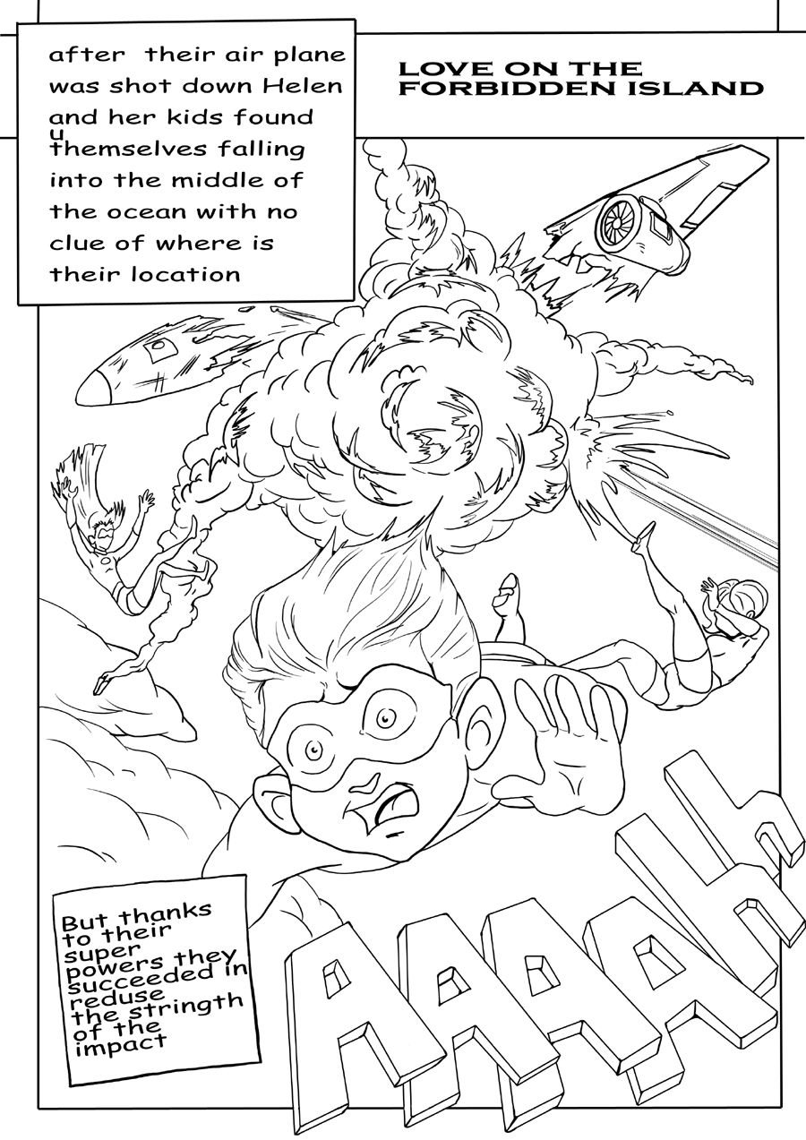 Love On The Forbidden Island (The Incredibles) [Gundam888] 1 . Love On The Forbidden Island - Chapter 1 (The Incredibles) [Gundam888] – page 2