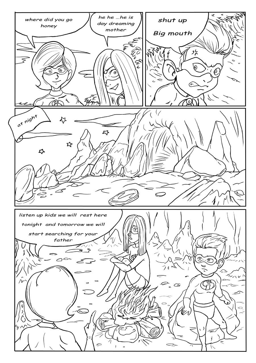 Love On The Forbidden Island (The Incredibles) [Gundam888] 1 . Love On The Forbidden Island - Chapter 1 (The Incredibles) [Gundam888] – page 5